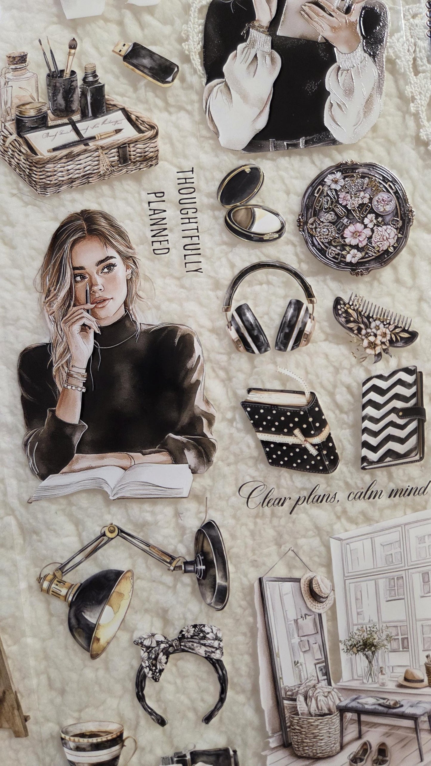 The Comfort of Planning - PET Tape | Scrapbooking & Journaling