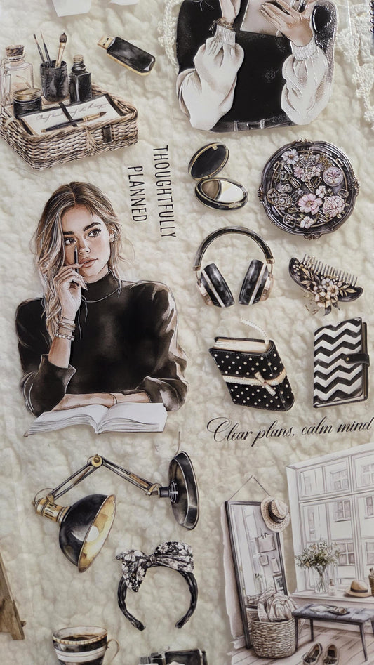 The Comfort of Planning - PET Tape | Scrapbooking & Journaling