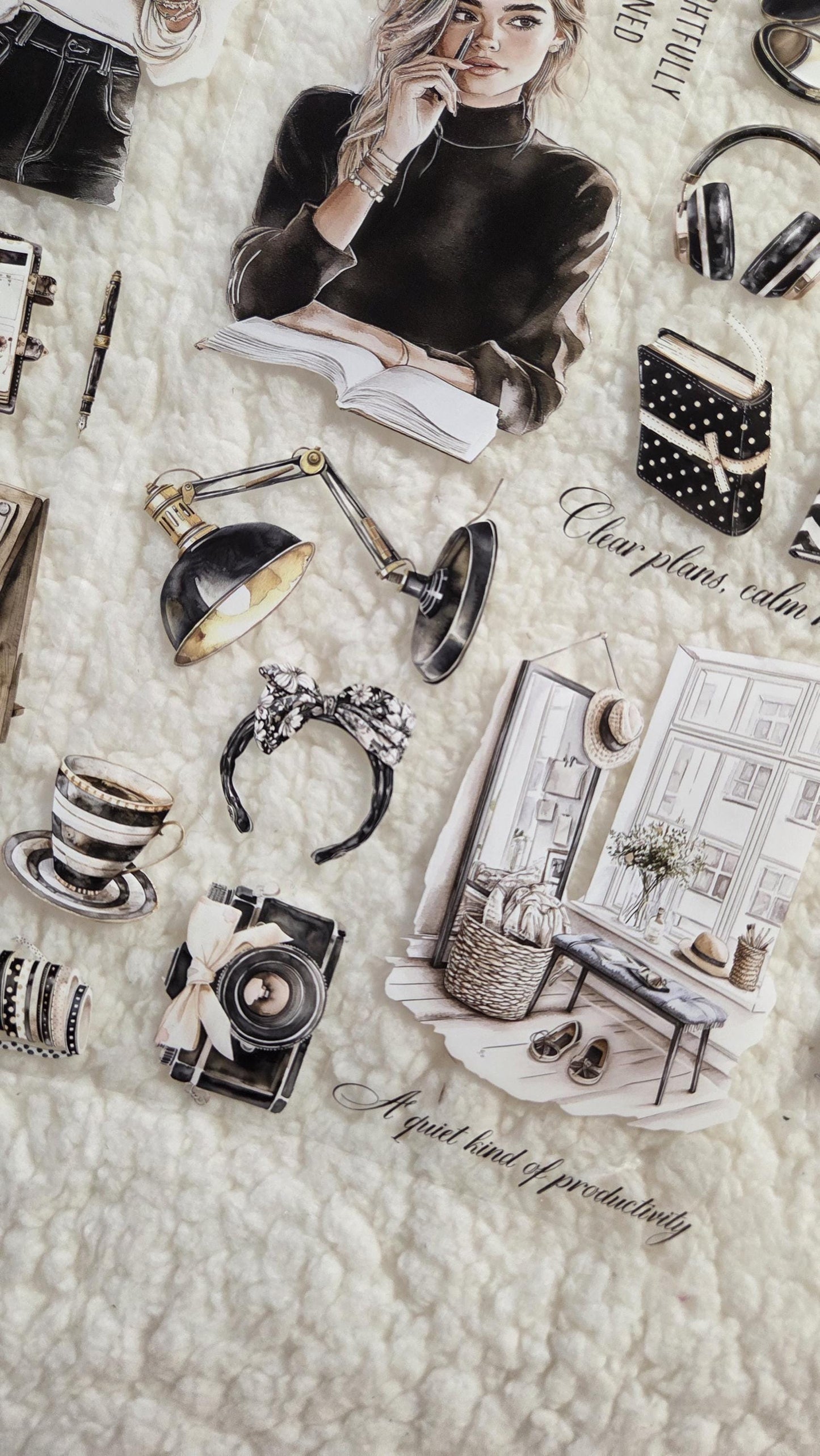 The Comfort of Planning - PET Tape | Scrapbooking & Journaling