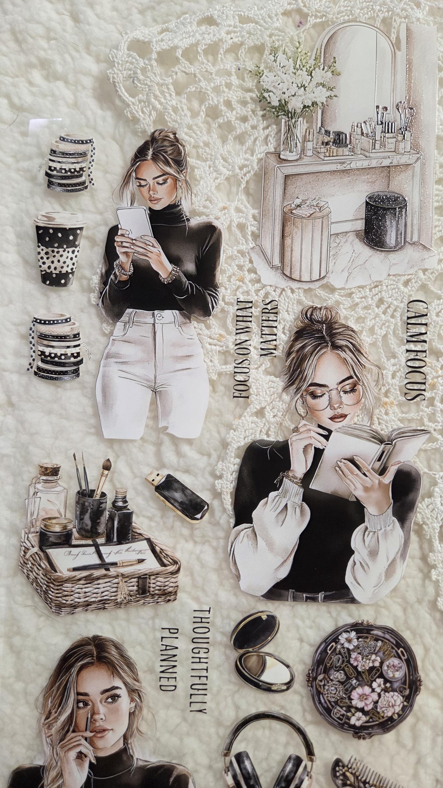The Comfort of Planning - PET Tape | Scrapbooking & Journaling