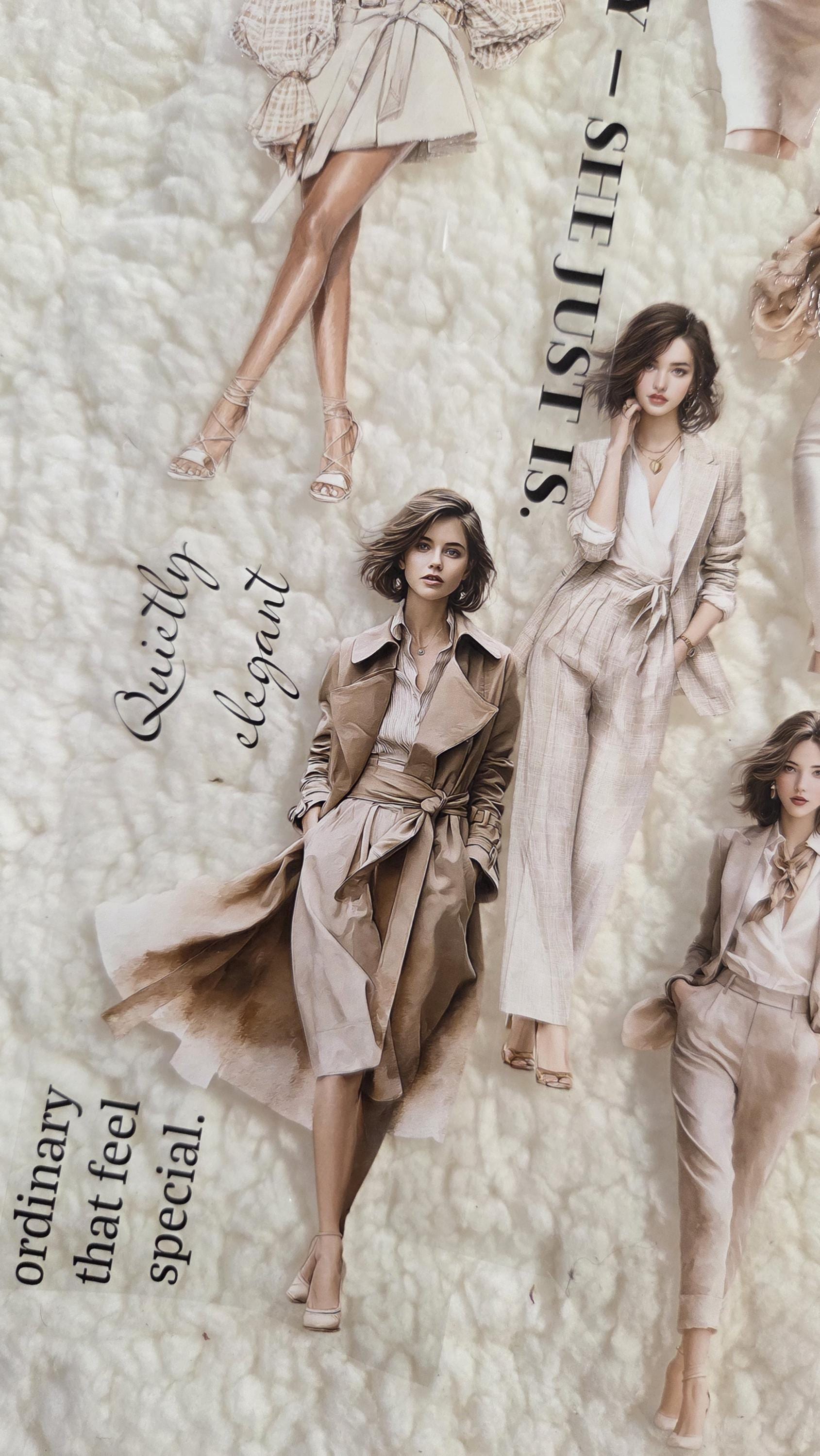 She Moves Softly - PET Tape | Scrapbooking & Journaling