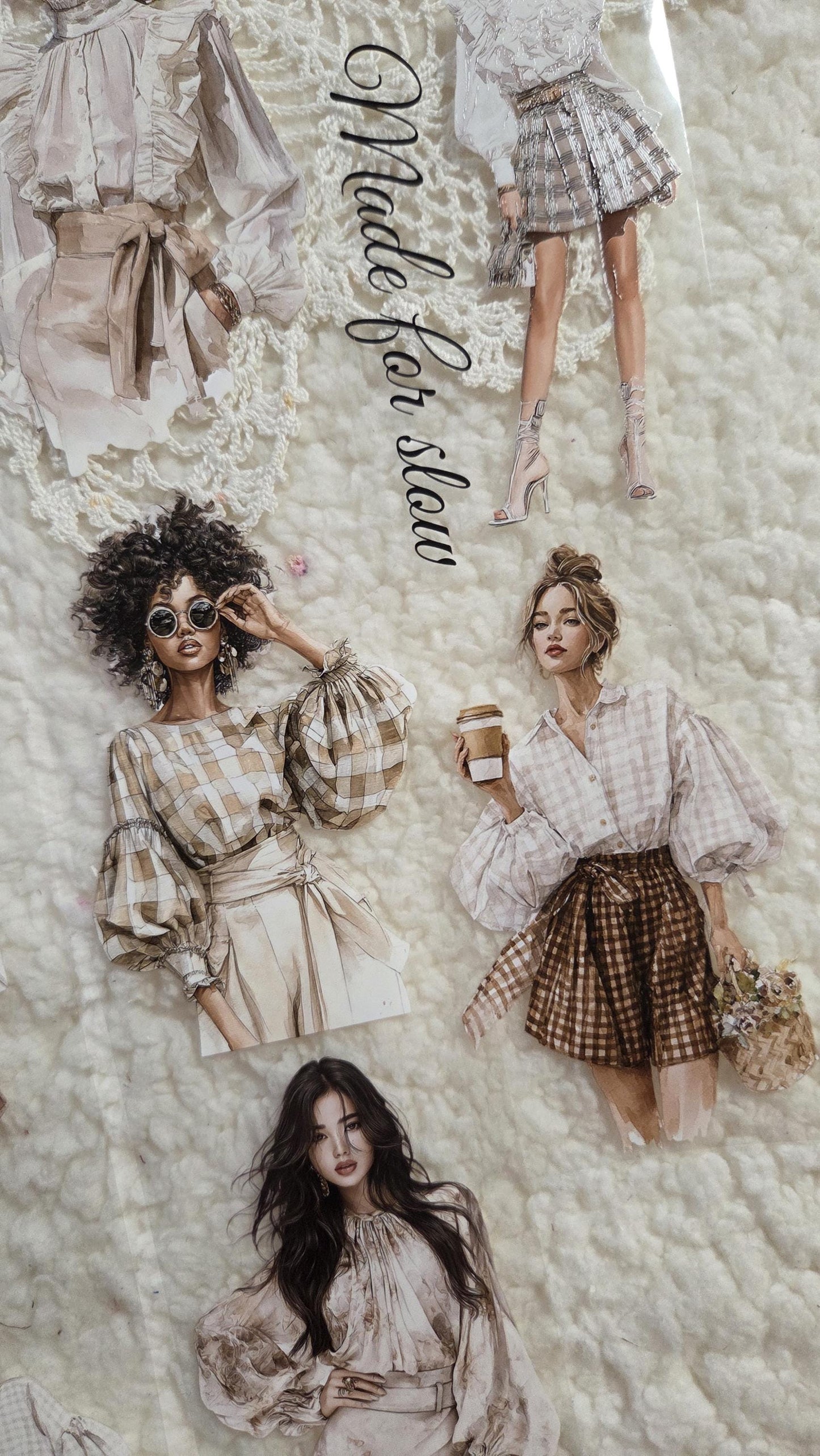 She Moves Softly - PET Tape | Scrapbooking & Journaling