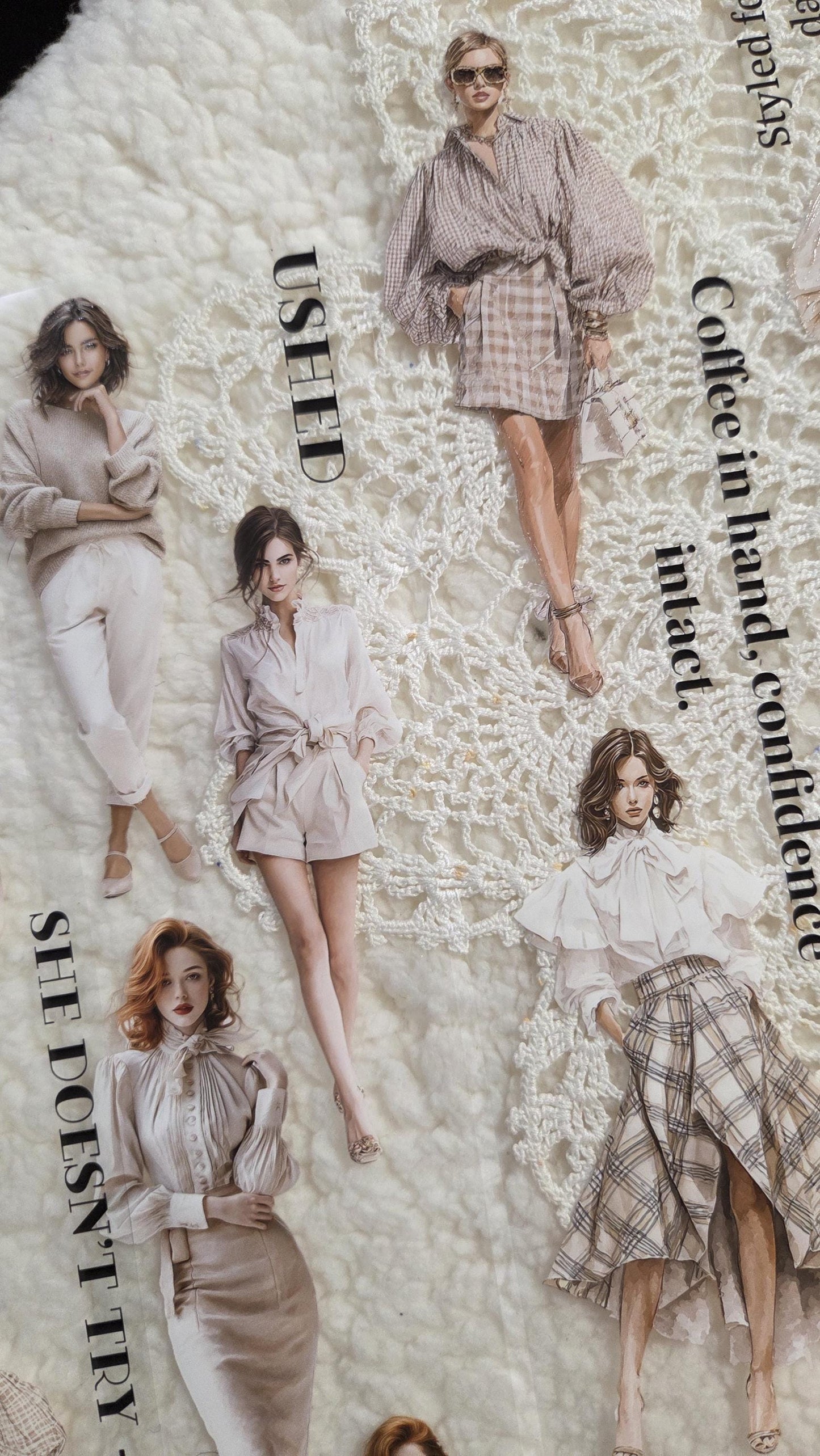 She Moves Softly - PET Tape | Scrapbooking & Journaling