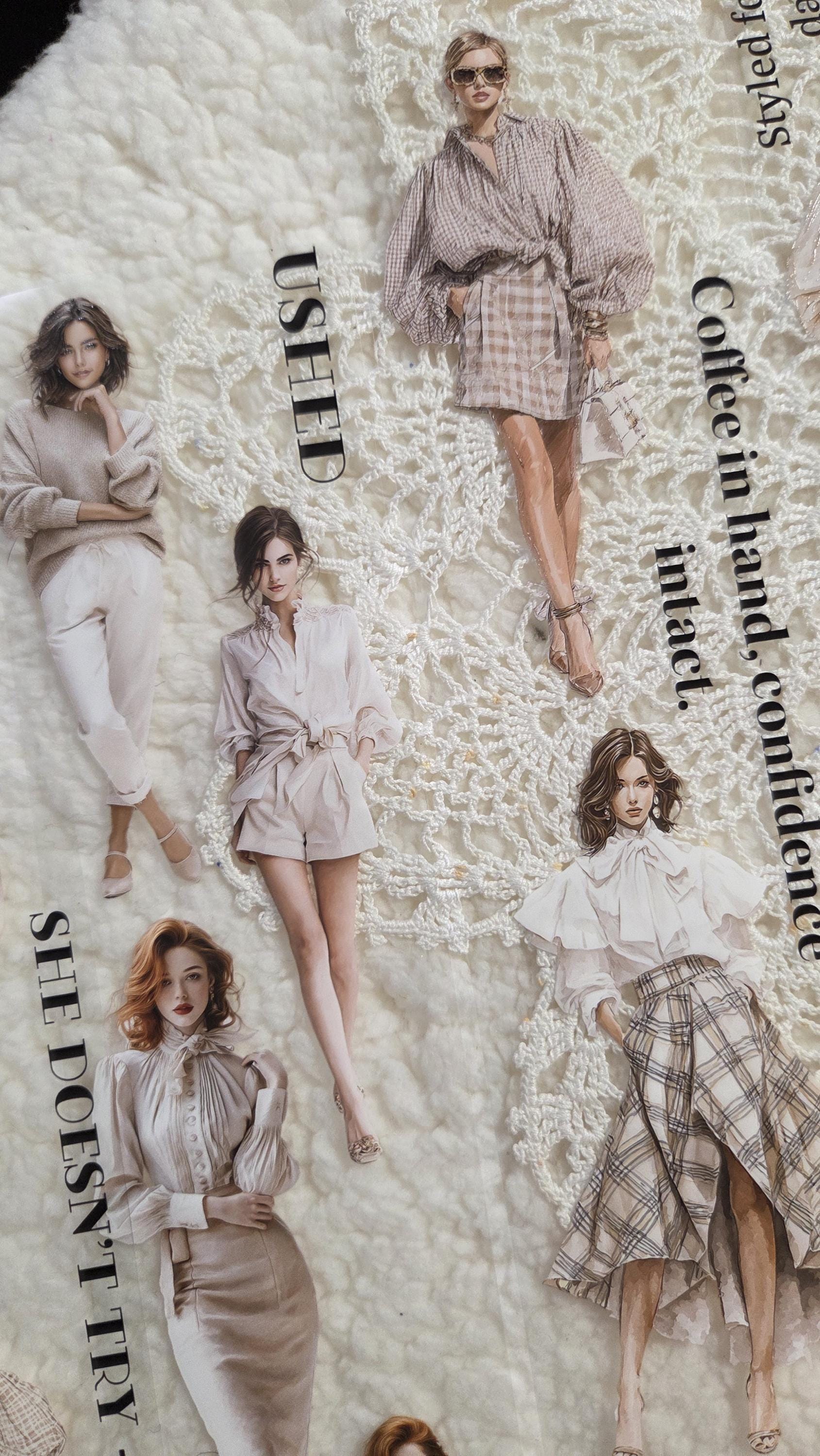She Moves Softly - PET Tape | Scrapbooking & Journaling