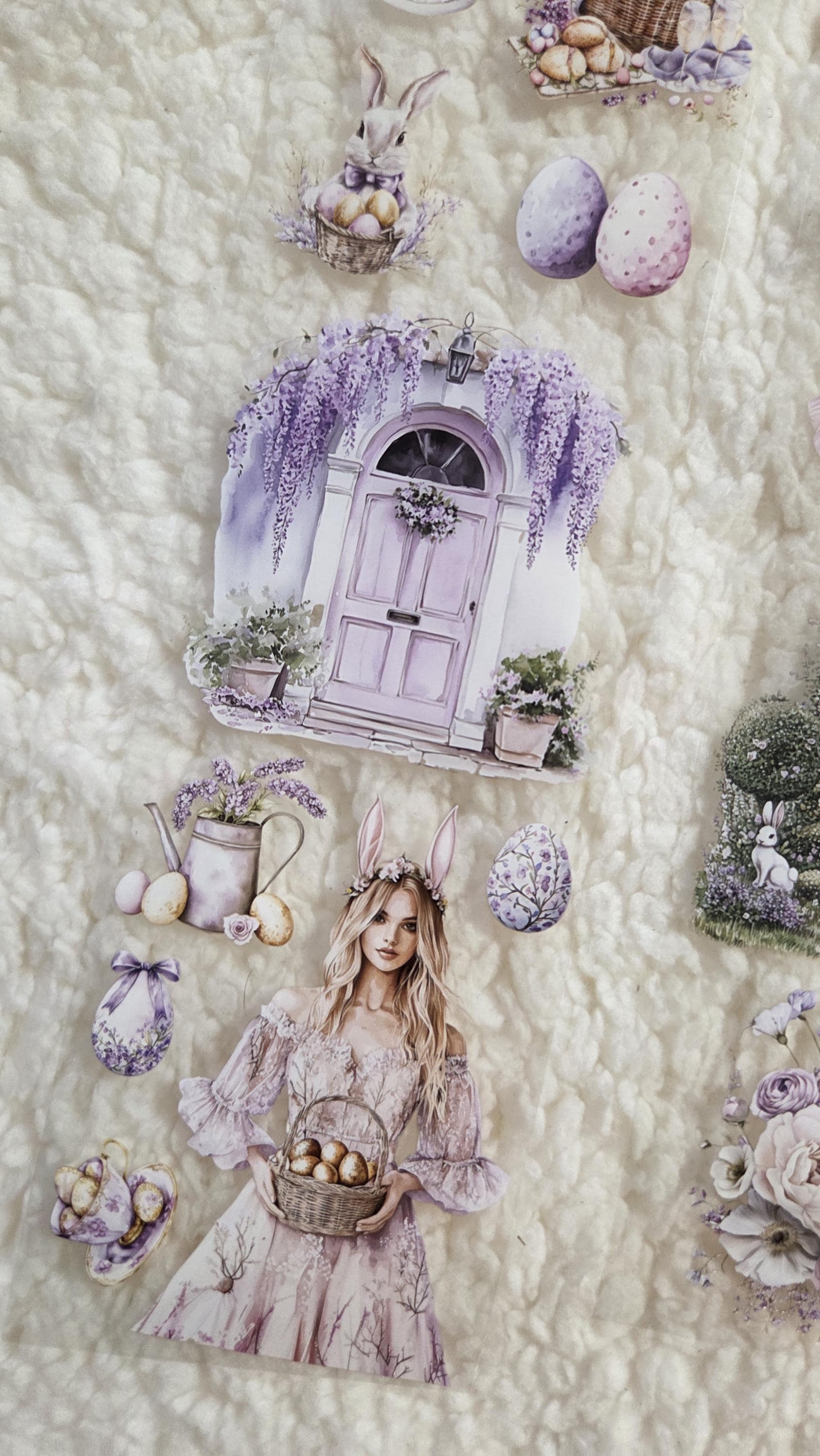 Lilac Easter- PET Tape | Scrapbooking & Journaling