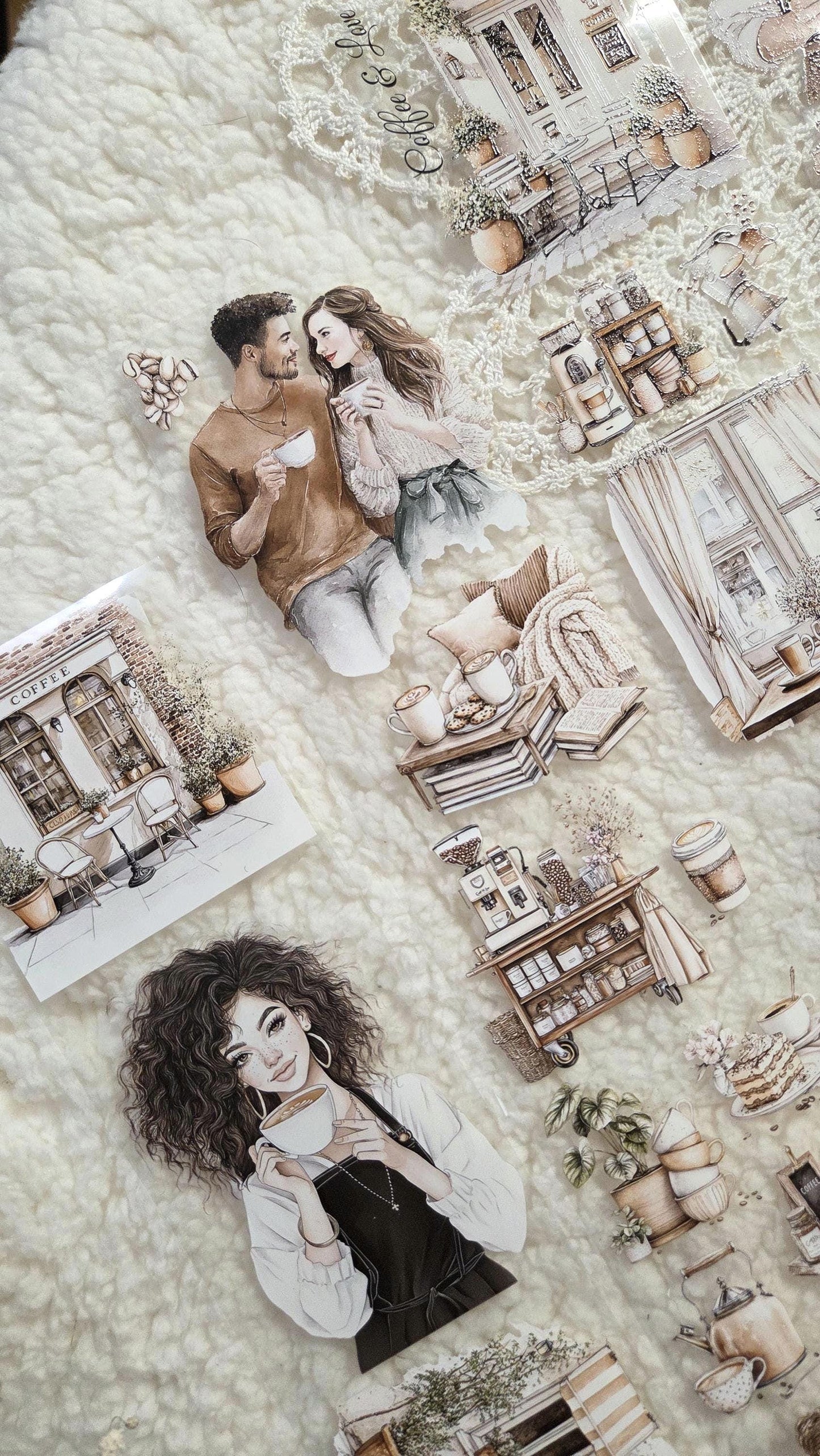 Coffee Dates - PET Tape | Scrapbooking & Journaling