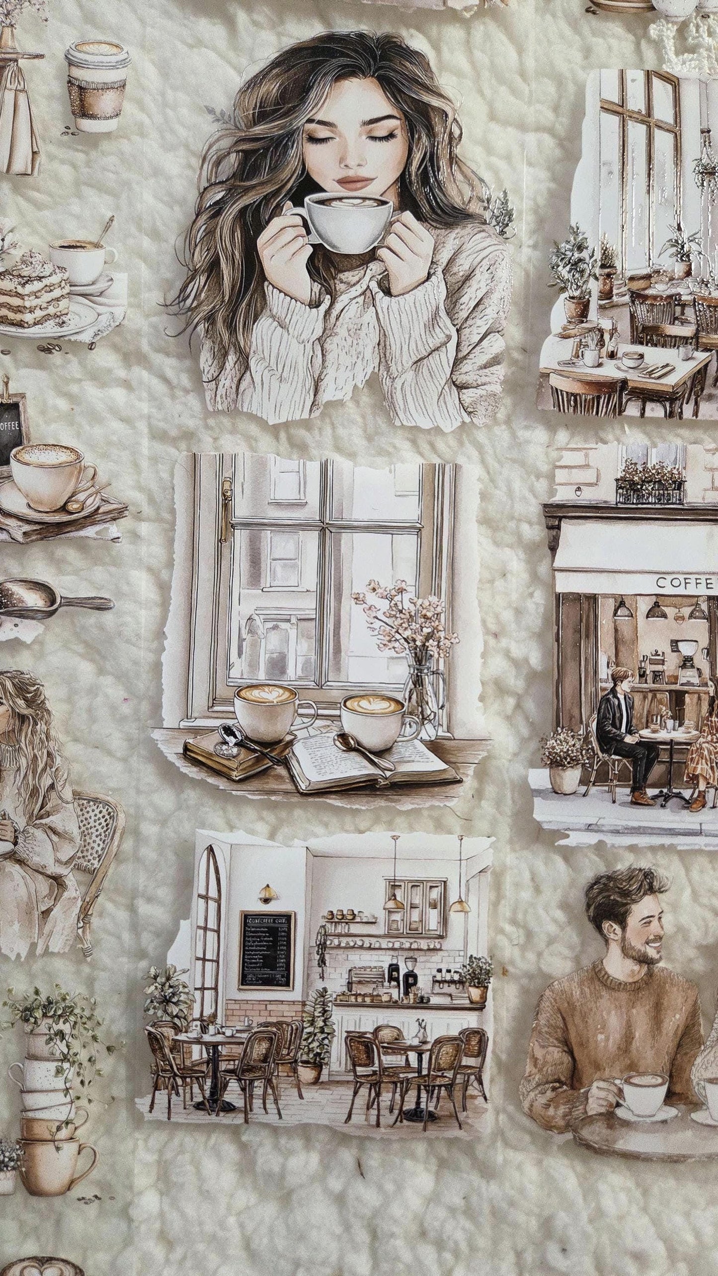 Coffee Dates - PET Tape | Scrapbooking & Journaling