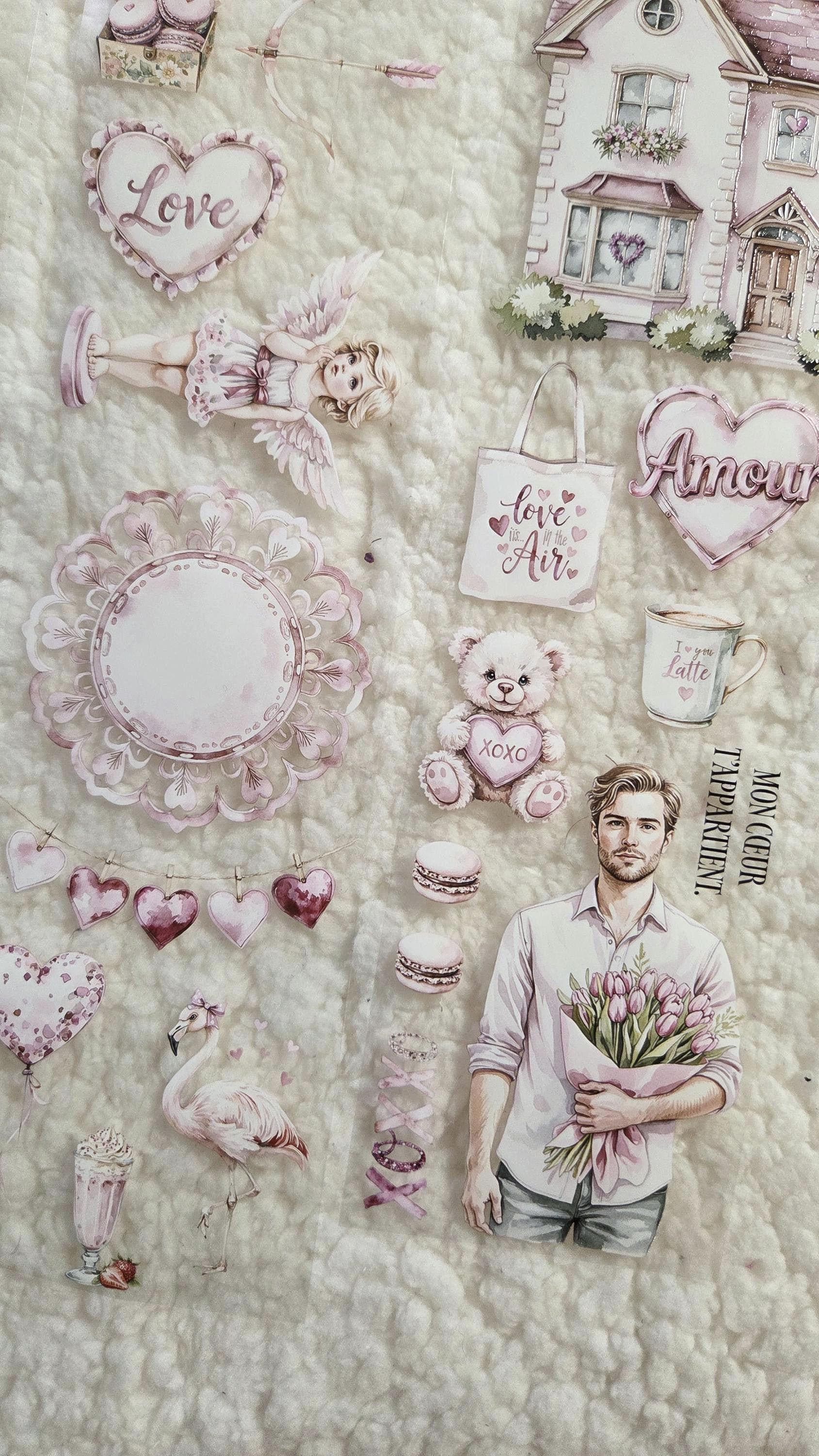 Doux Amour - PET Tape | Scrapbooking & Journaling