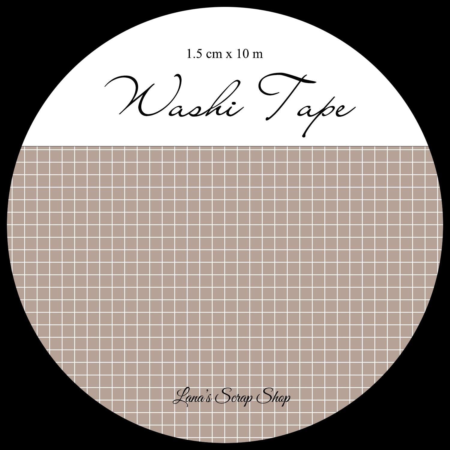Grid - WASHI Tape | Scrapbooking & Journaling