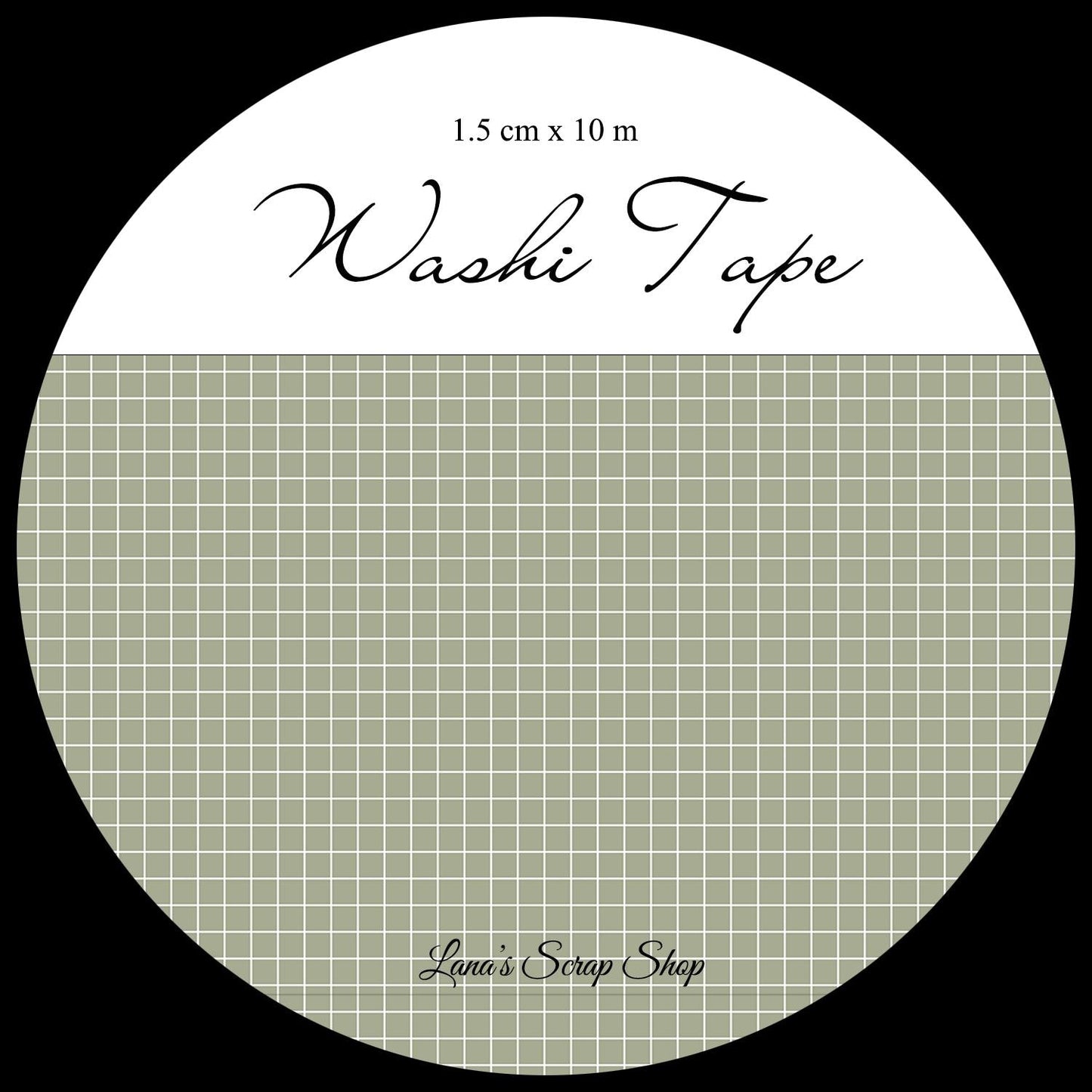 Grid - WASHI Tape | Scrapbooking & Journaling