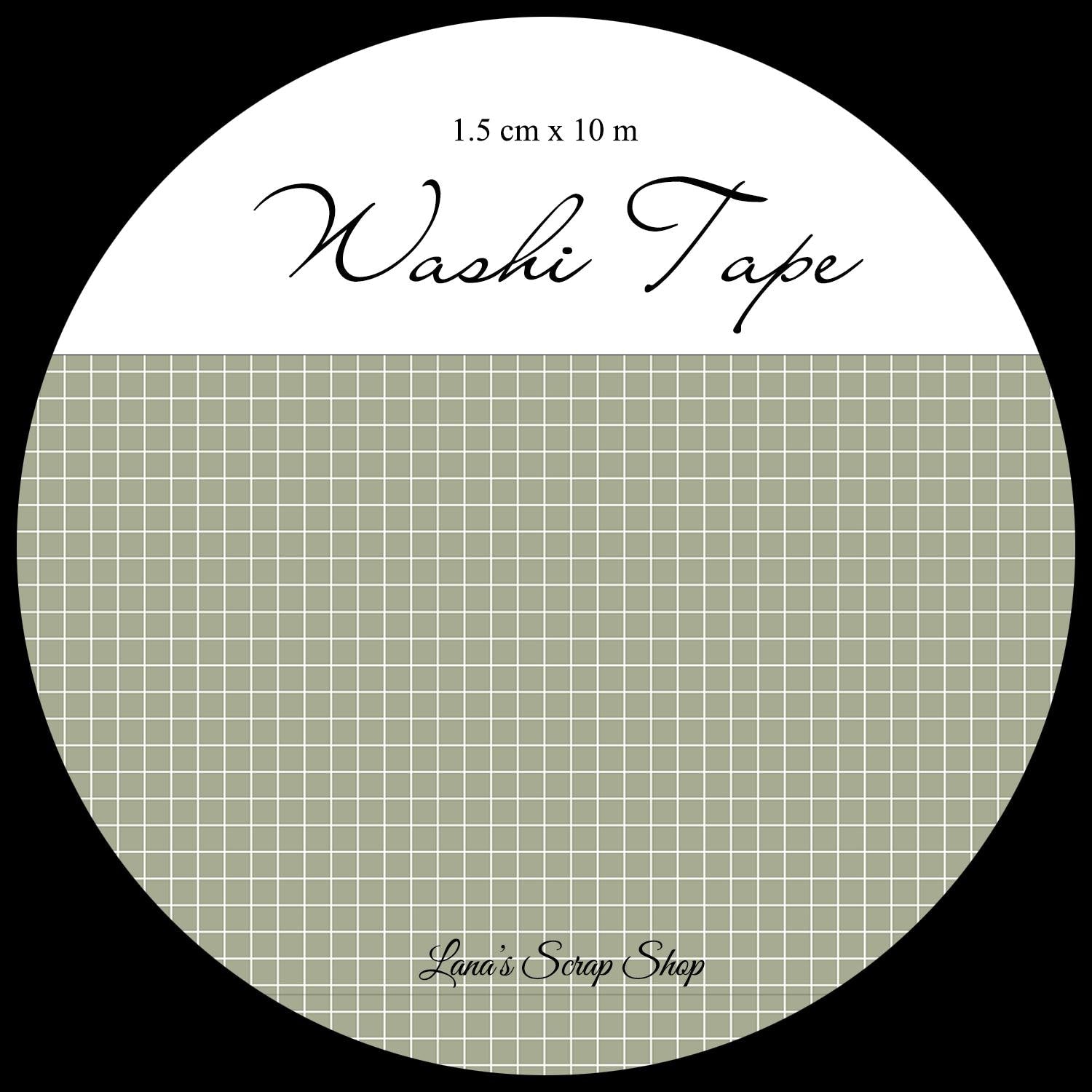 Grid - WASHI Tape | Scrapbooking & Journaling