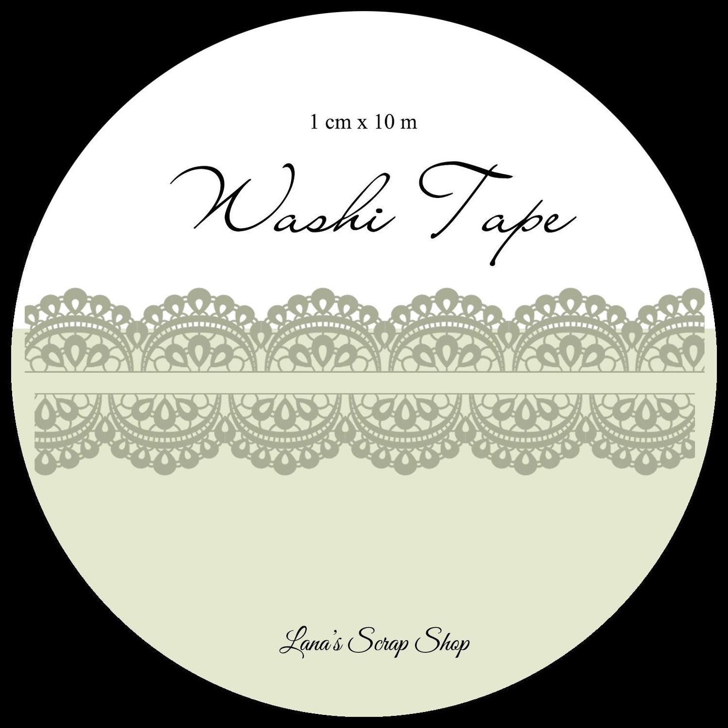 Lace 01 - WASHI Tape | Scrapbooking & Journaling