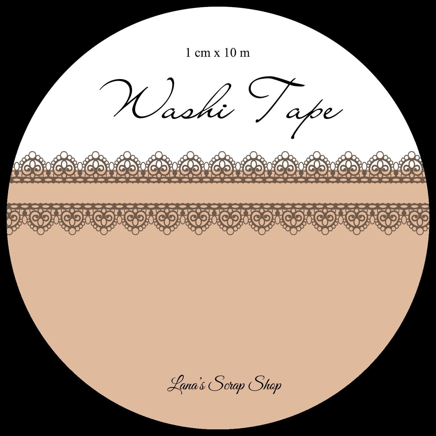 Lace 02 - WASHI Tape | Scrapbooking & Journaling