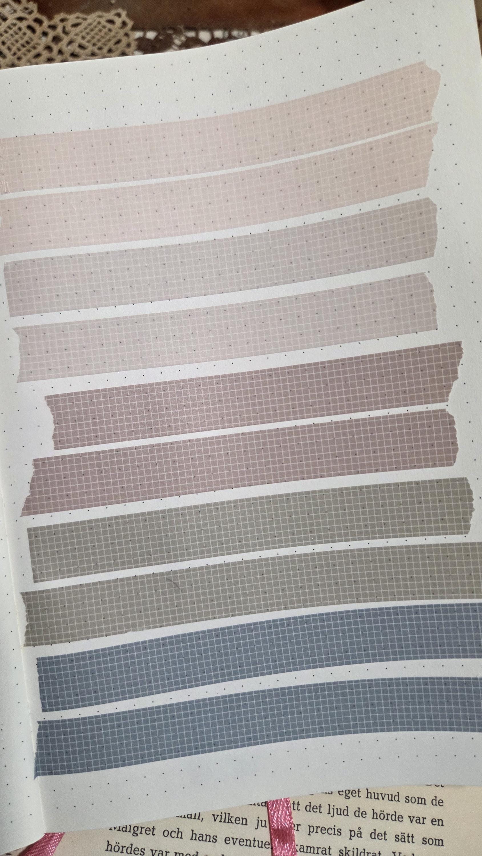 Grid - WASHI Tape | Scrapbooking & Journaling