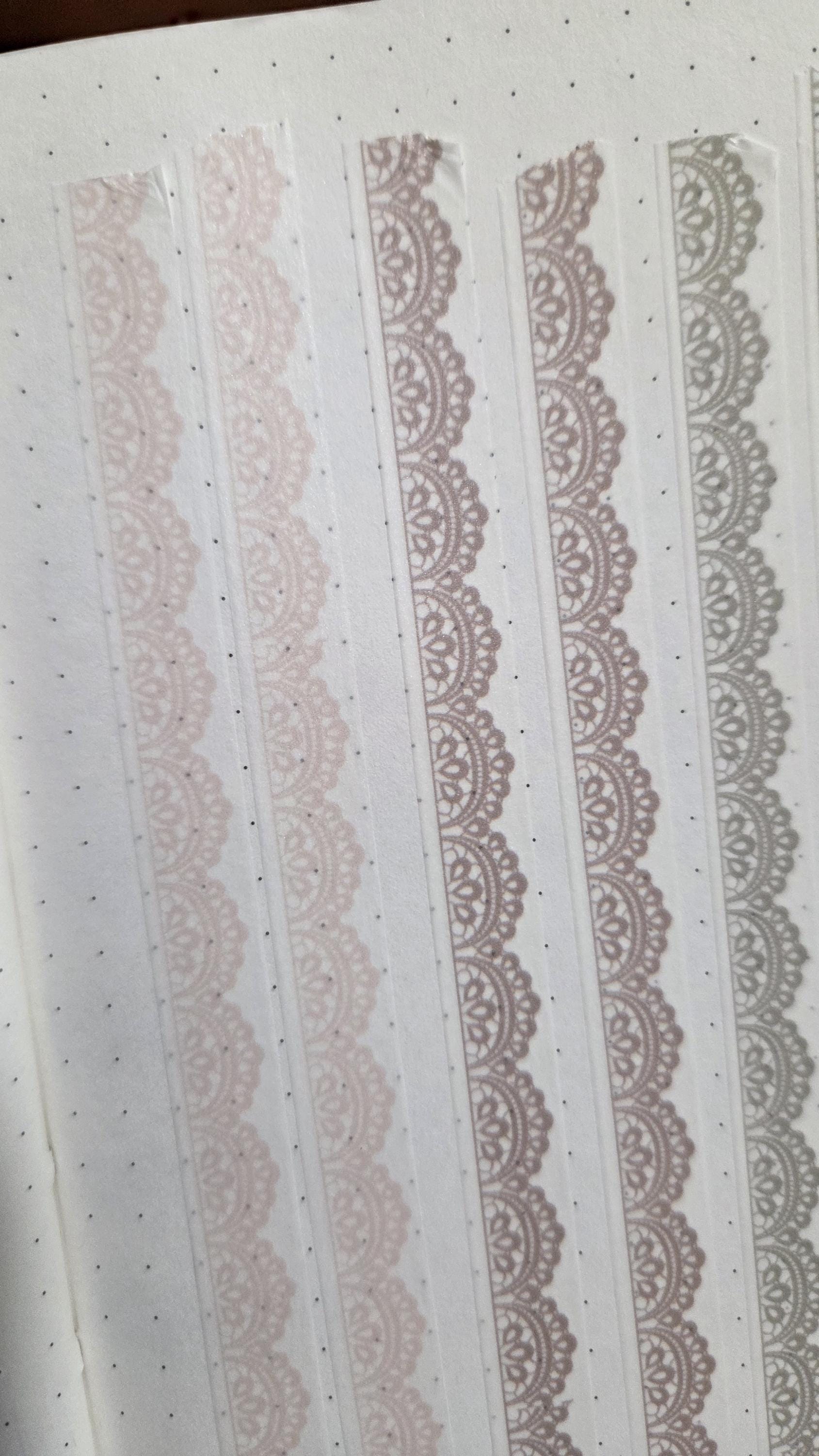 Lace 01 - WASHI Tape | Scrapbooking & Journaling