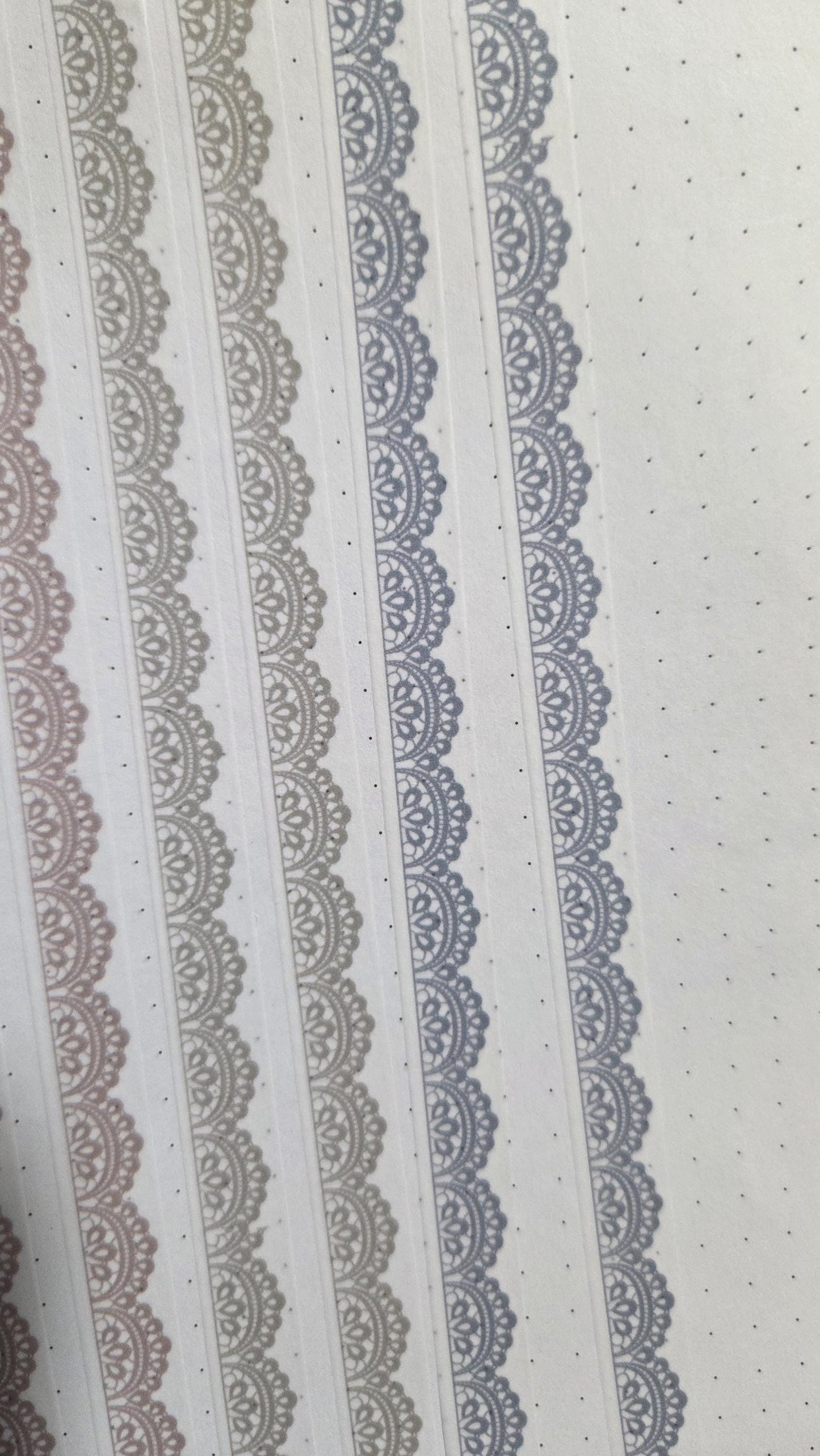 Lace 01 - WASHI Tape | Scrapbooking & Journaling