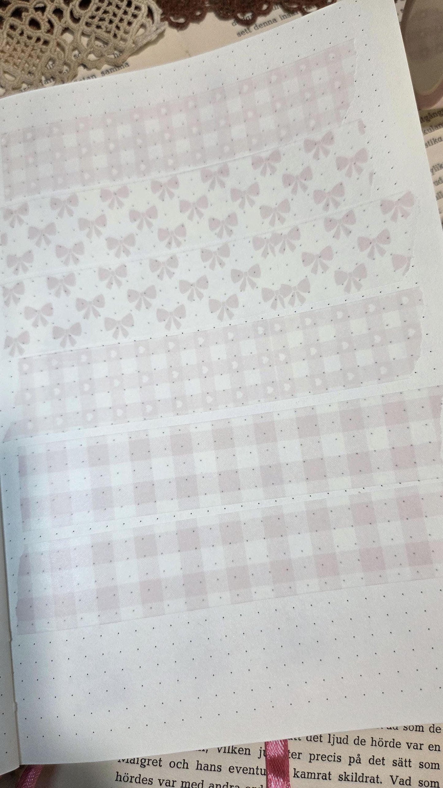 Pink Mood - WASHI Tape | Scrapbooking & Journaling