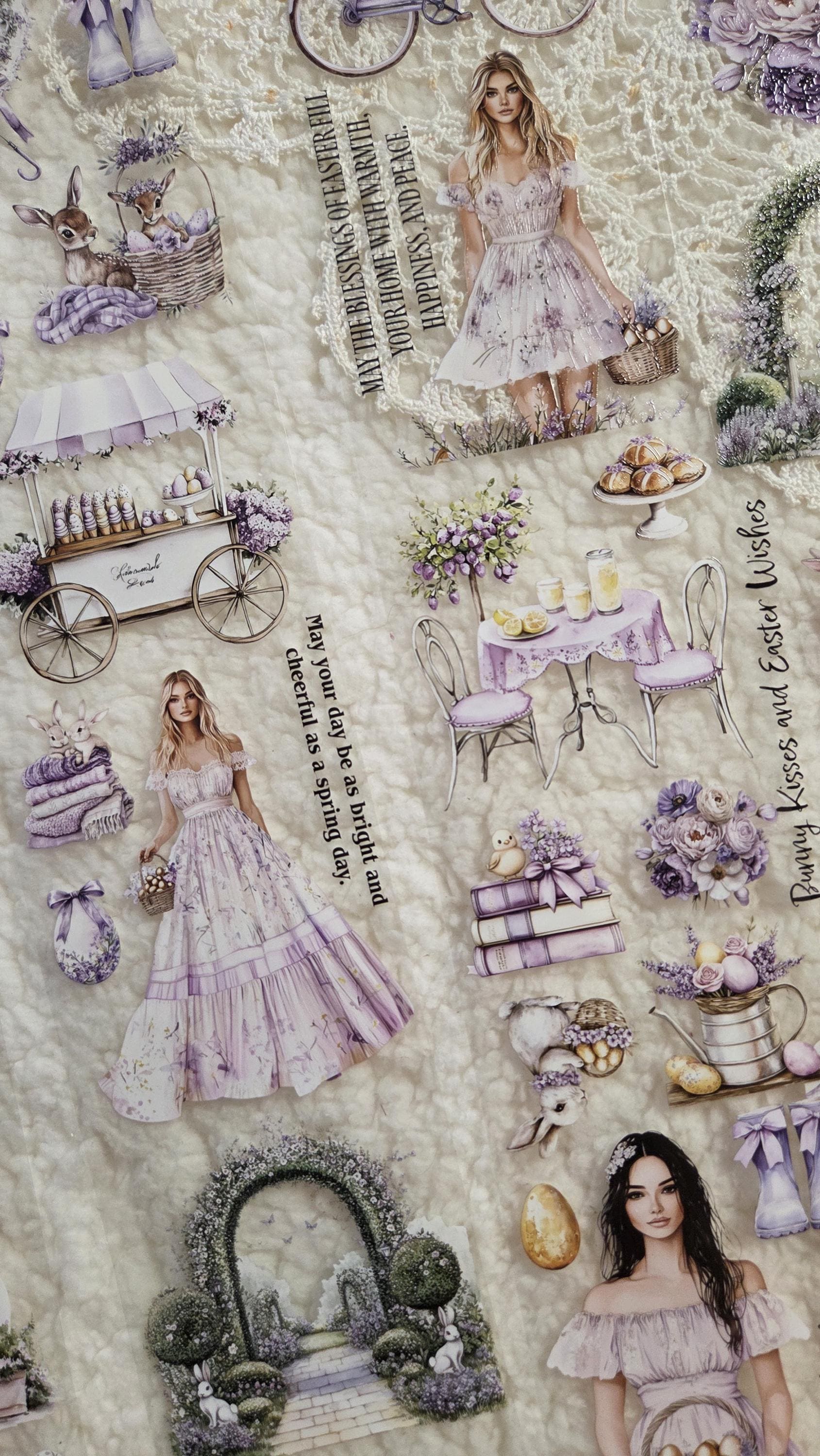 Lilac Easter- PET Tape | Scrapbooking & Journaling