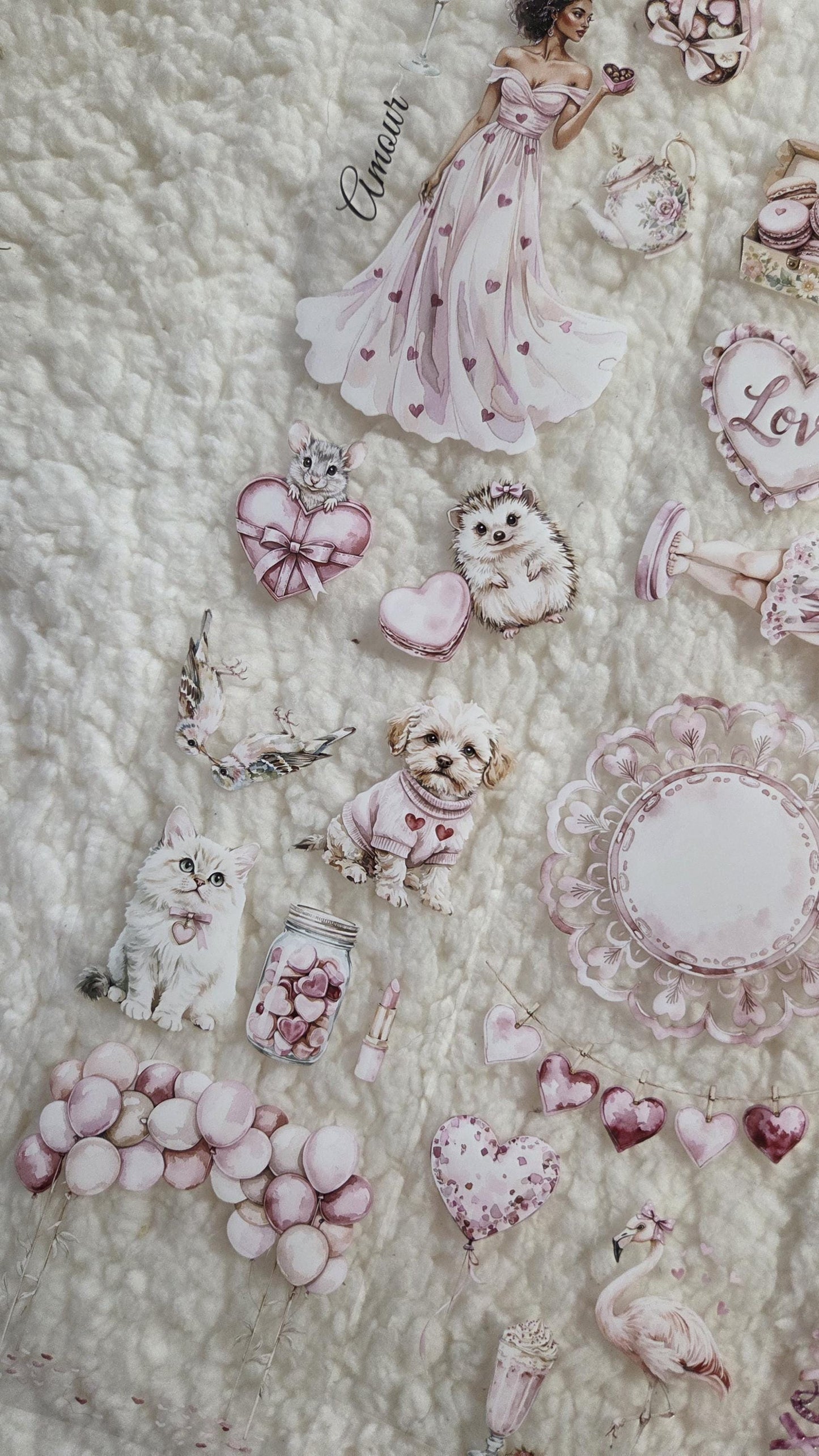 Doux Amour - PET Tape | Scrapbooking & Journaling