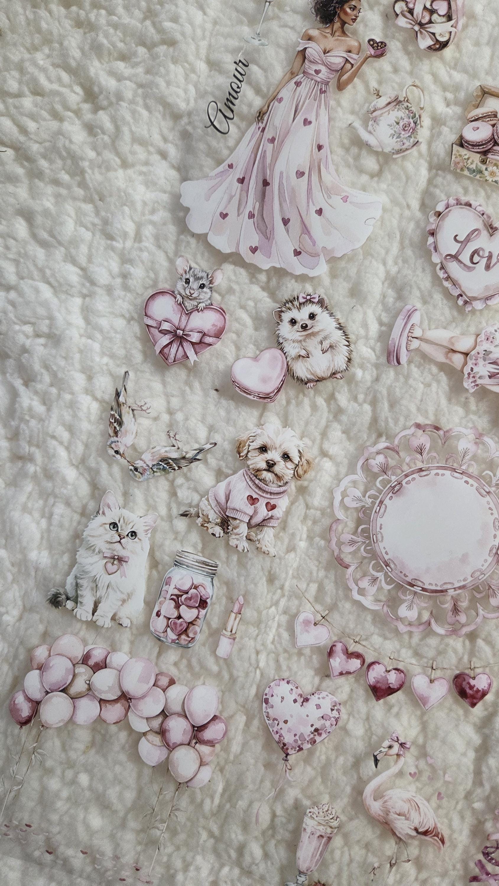 Doux Amour - PET Tape | Scrapbooking & Journaling
