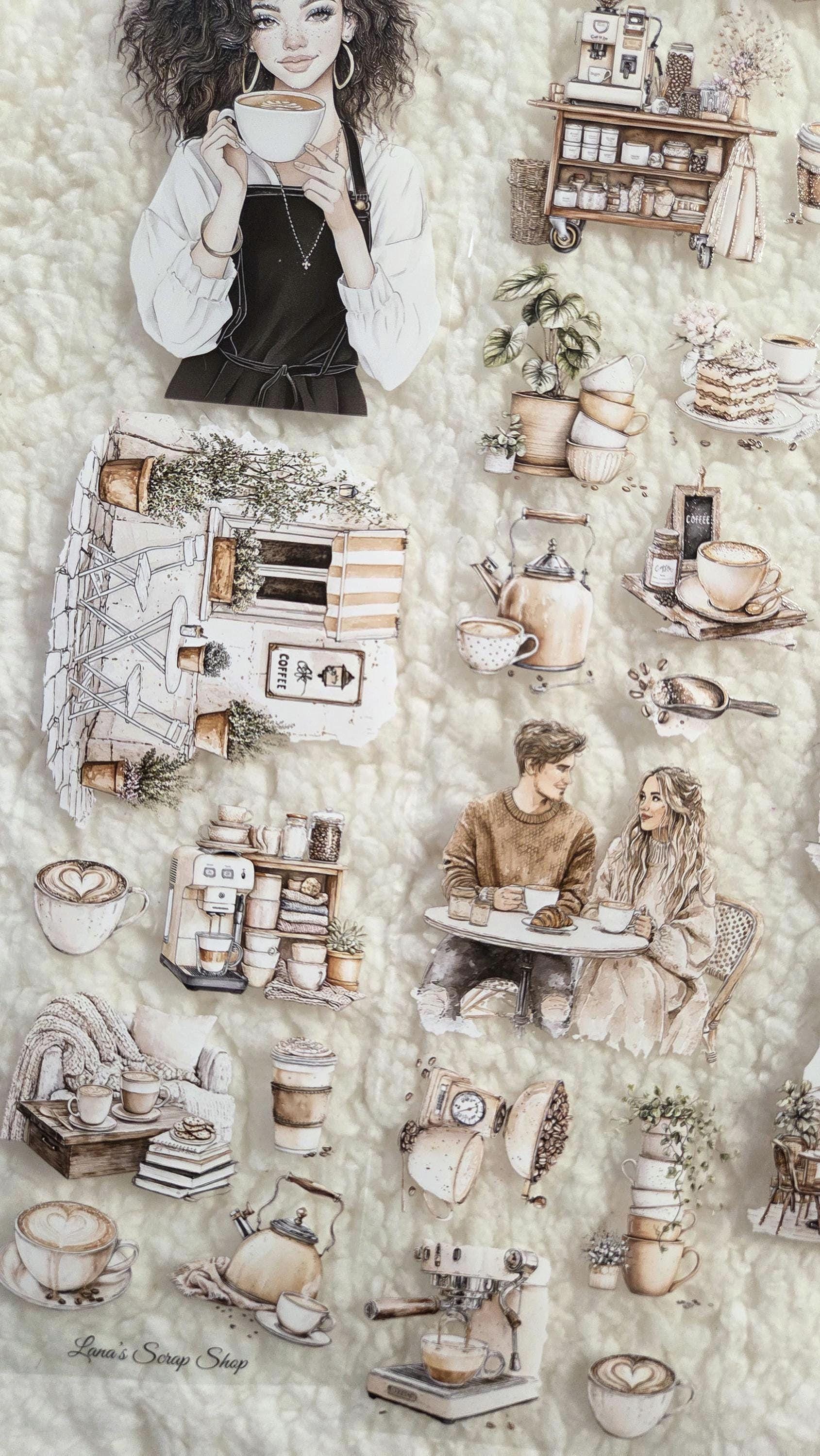 Coffee Dates - PET Tape | Scrapbooking & Journaling