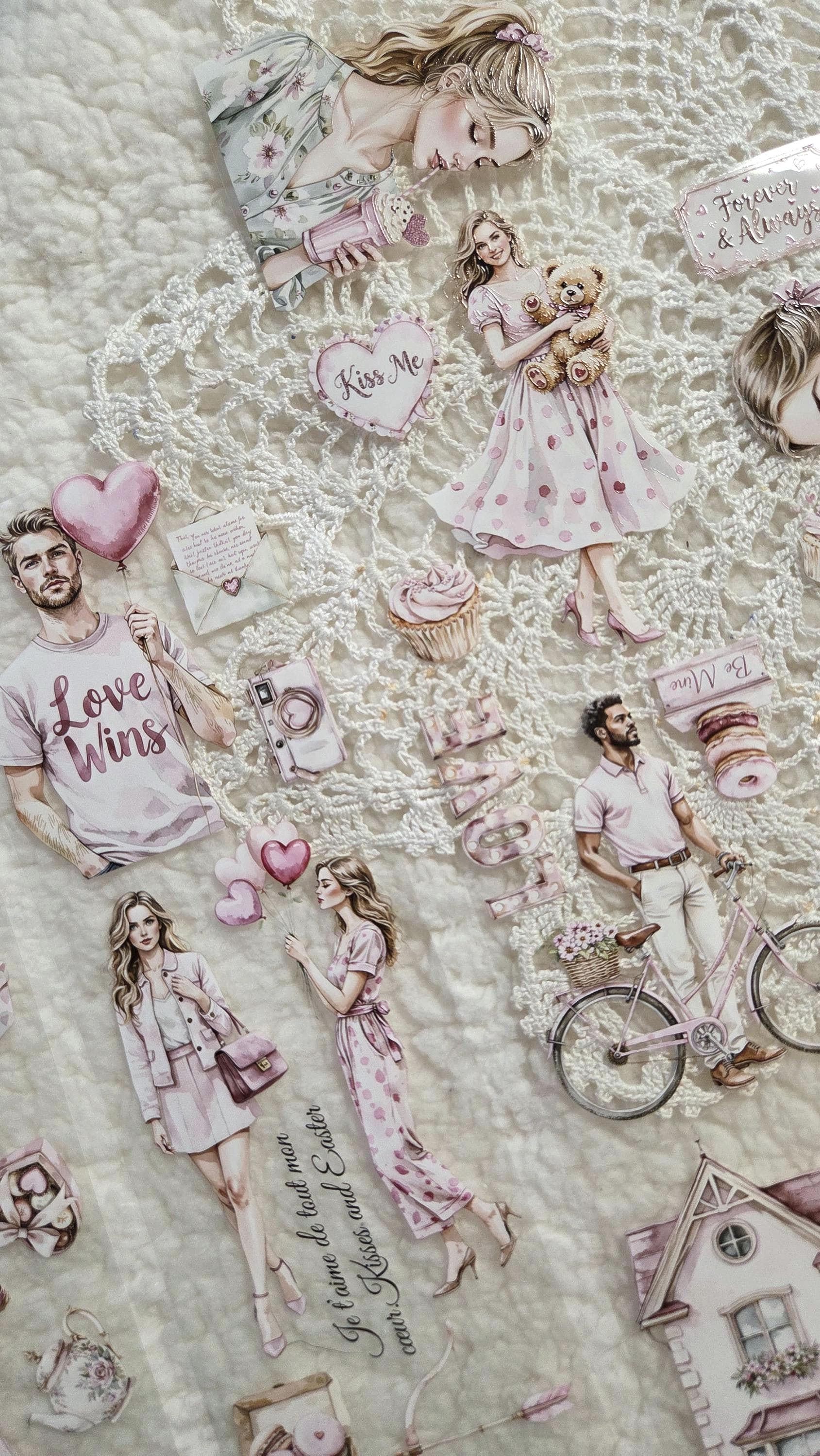 Doux Amour - PET Tape | Scrapbooking & Journaling