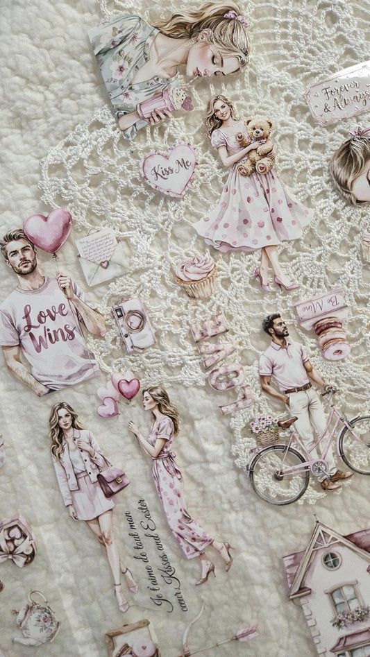 Doux Amour - PET Tape | Scrapbooking & Journaling