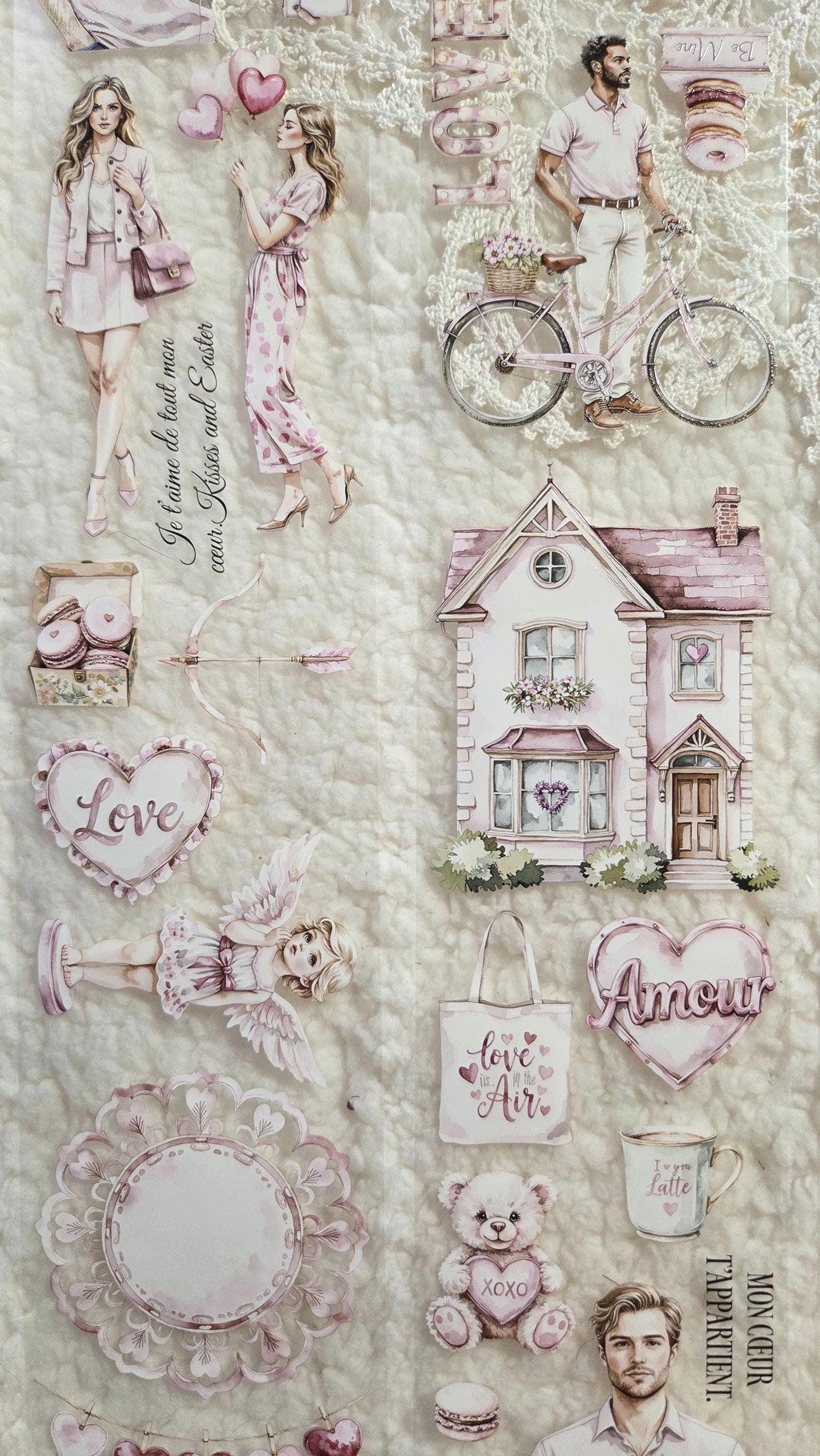 Doux Amour - PET Tape | Scrapbooking & Journaling