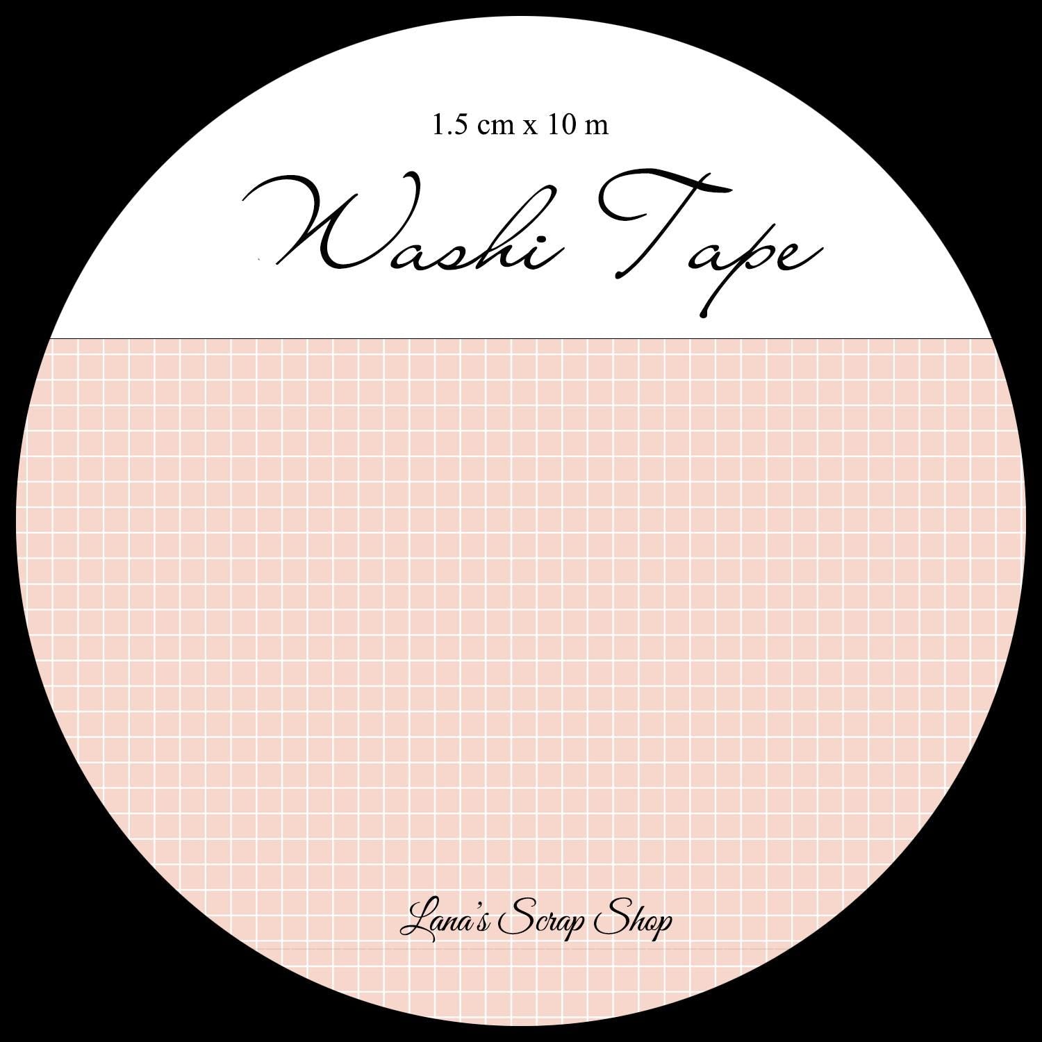 Grid - WASHI Tape | Scrapbooking & Journaling