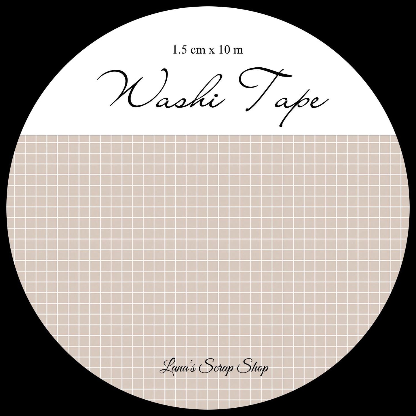 Grid - WASHI Tape | Scrapbooking & Journaling
