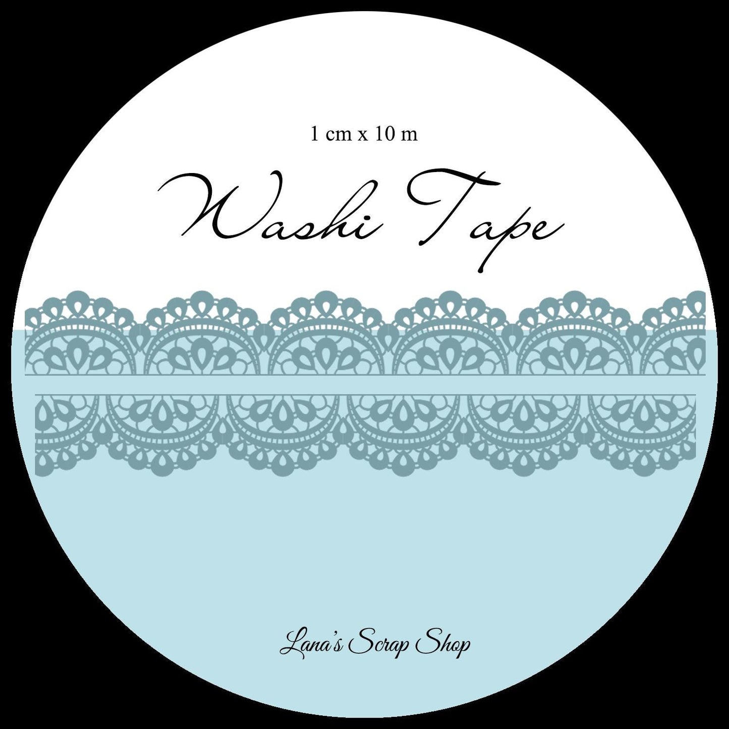 Lace 01 - WASHI Tape | Scrapbooking & Journaling