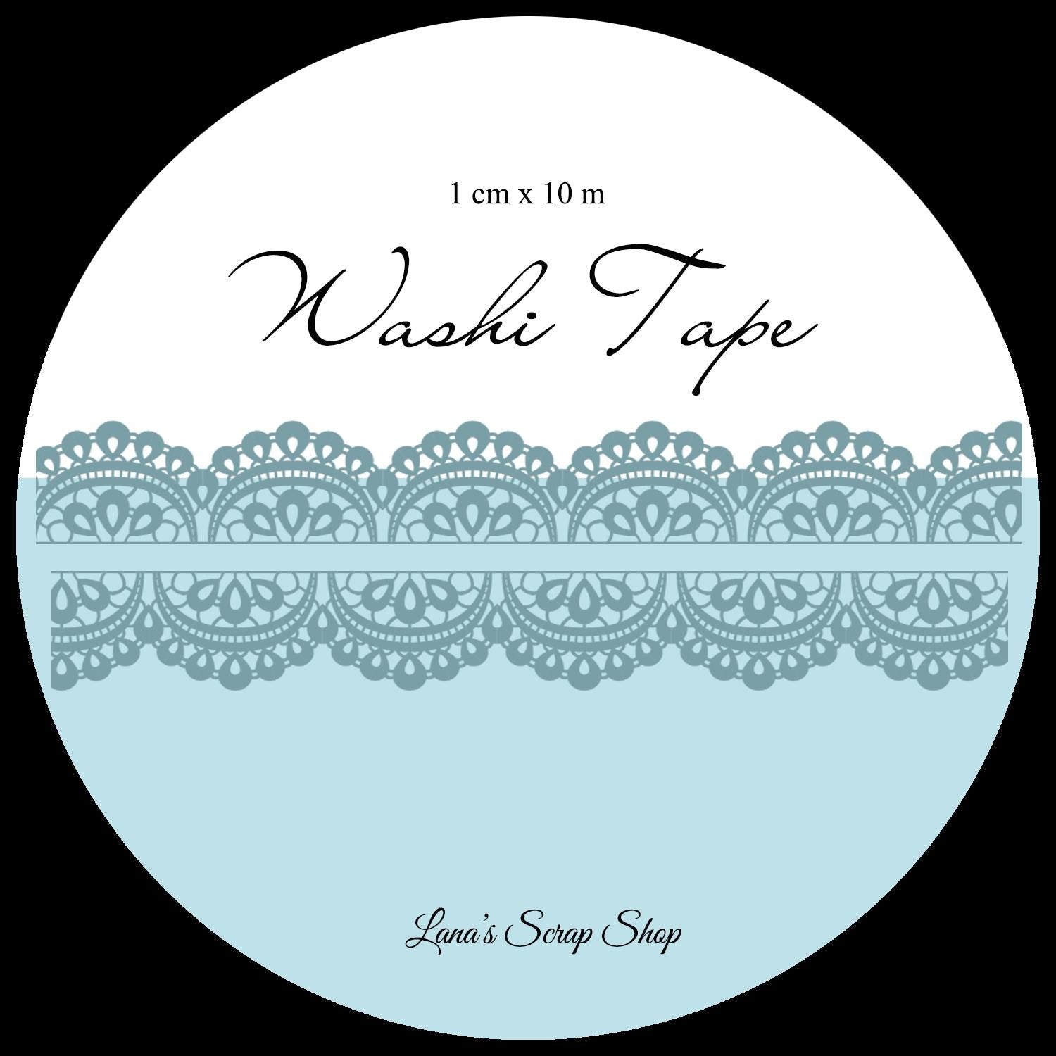 Lace 01 - WASHI Tape | Scrapbooking & Journaling