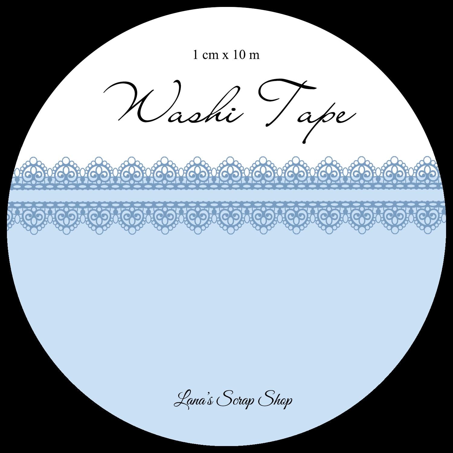 Lace 02 - WASHI Tape | Scrapbooking & Journaling
