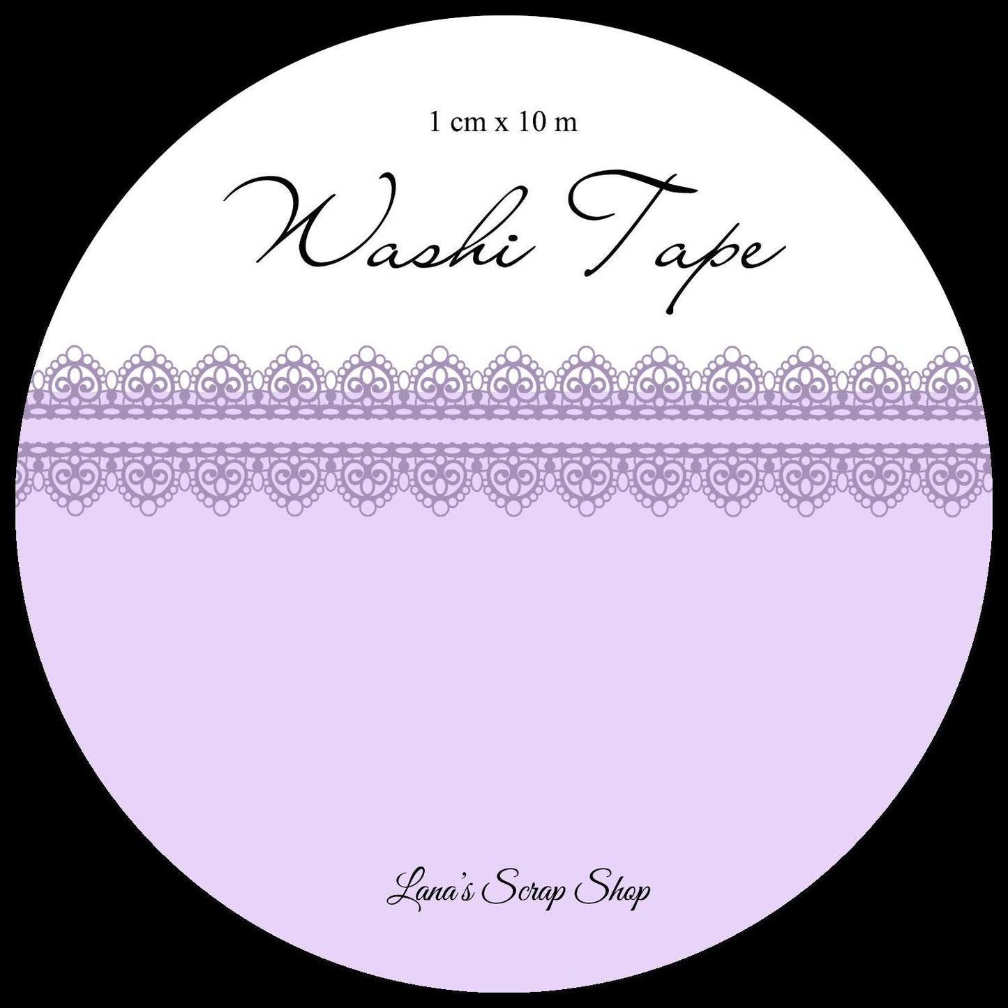 Lace 02 - WASHI Tape | Scrapbooking & Journaling
