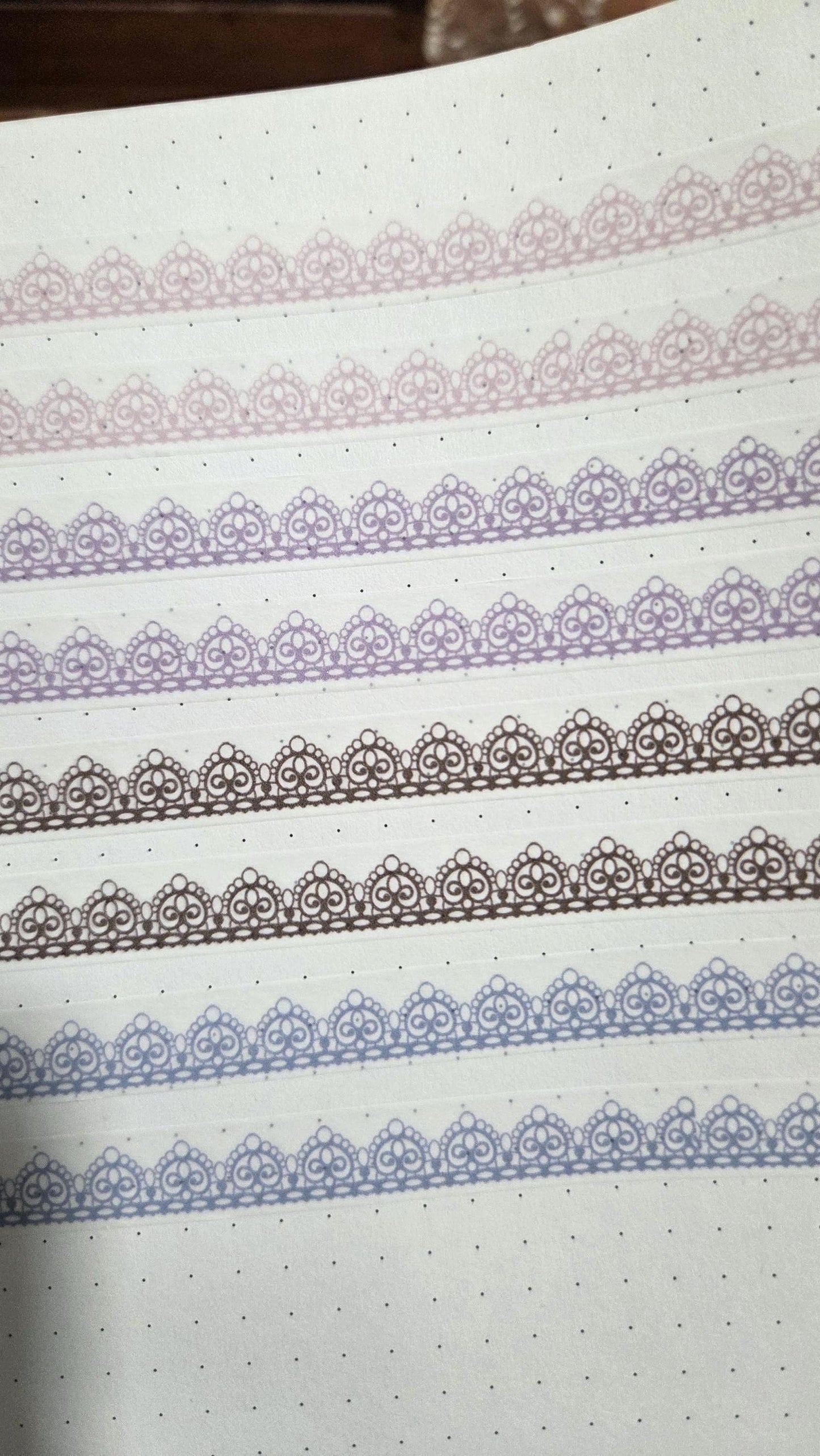 Lace 02 - WASHI Tape | Scrapbooking & Journaling