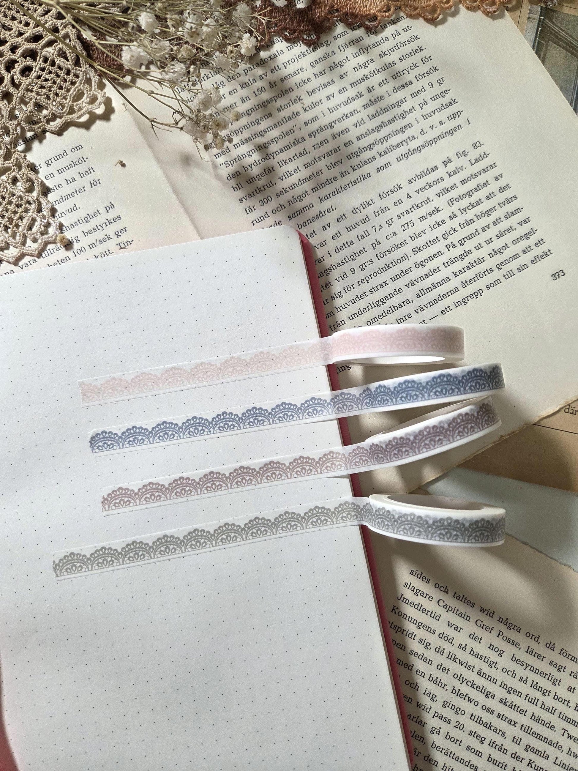 Lace 01 - WASHI Tape | Scrapbooking & Journaling