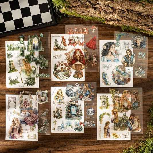 Sticker BOOK: Fairy Tales, 18 sheets