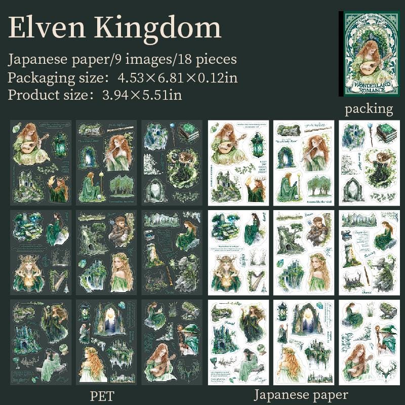 Sticker BOOK: Fairy Tales, 18 sheets