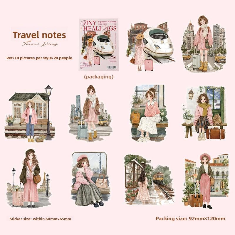 STICKER PACK: Tiny Healings, 20 pcs