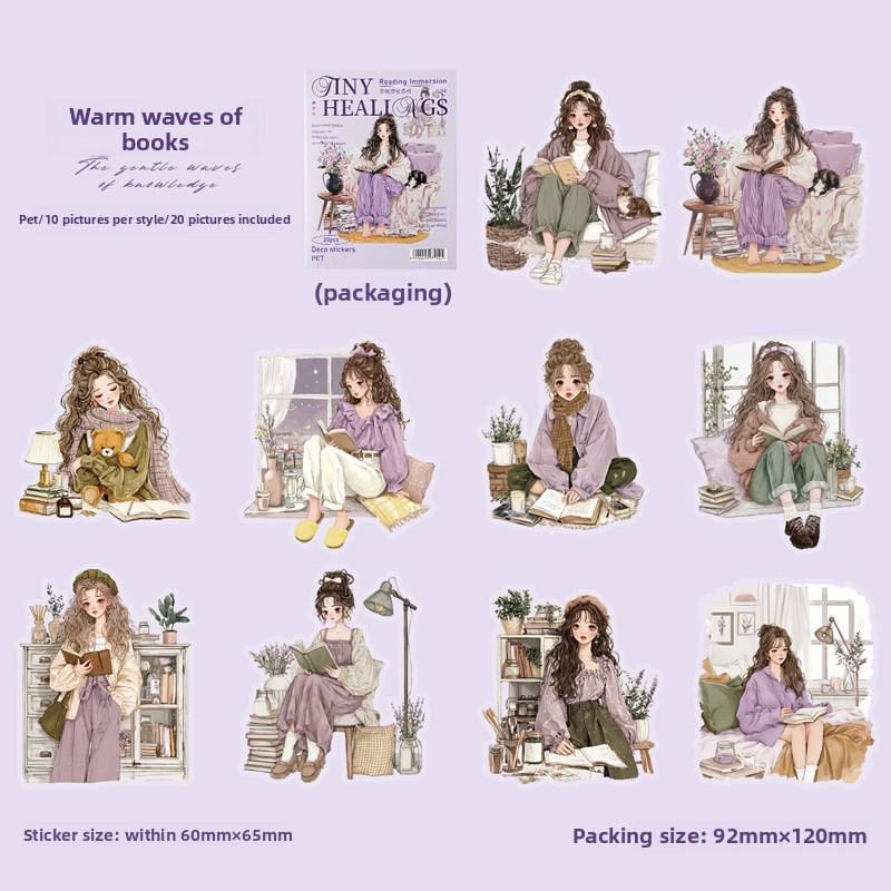 STICKER PACK: Tiny Healings, 20 pcs