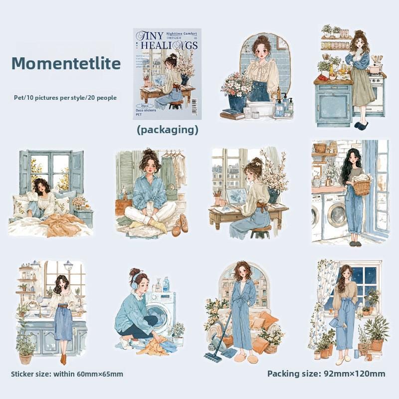 STICKER PACK: Tiny Healings, 20 pcs