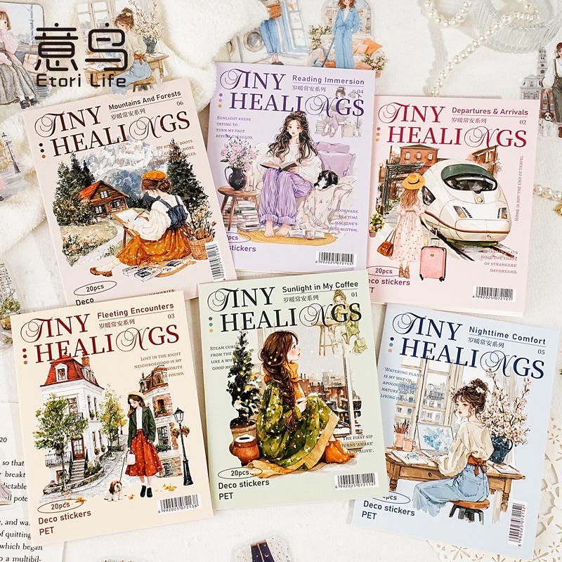 STICKER PACK: Tiny Healings, 20 pcs
