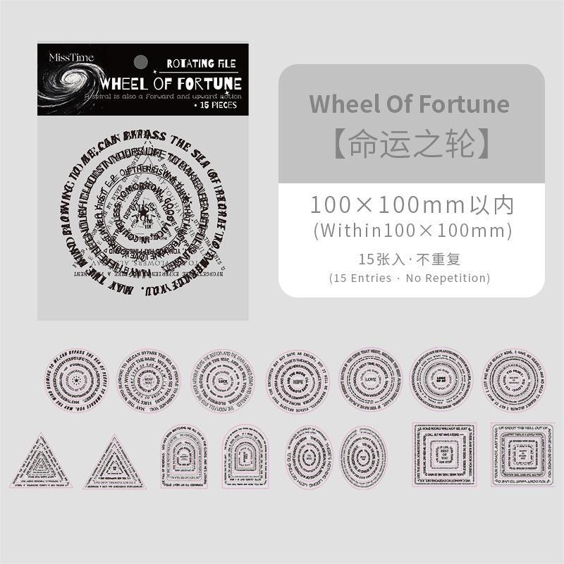 PET STICKERS: 15 pcs Basic Shapes
