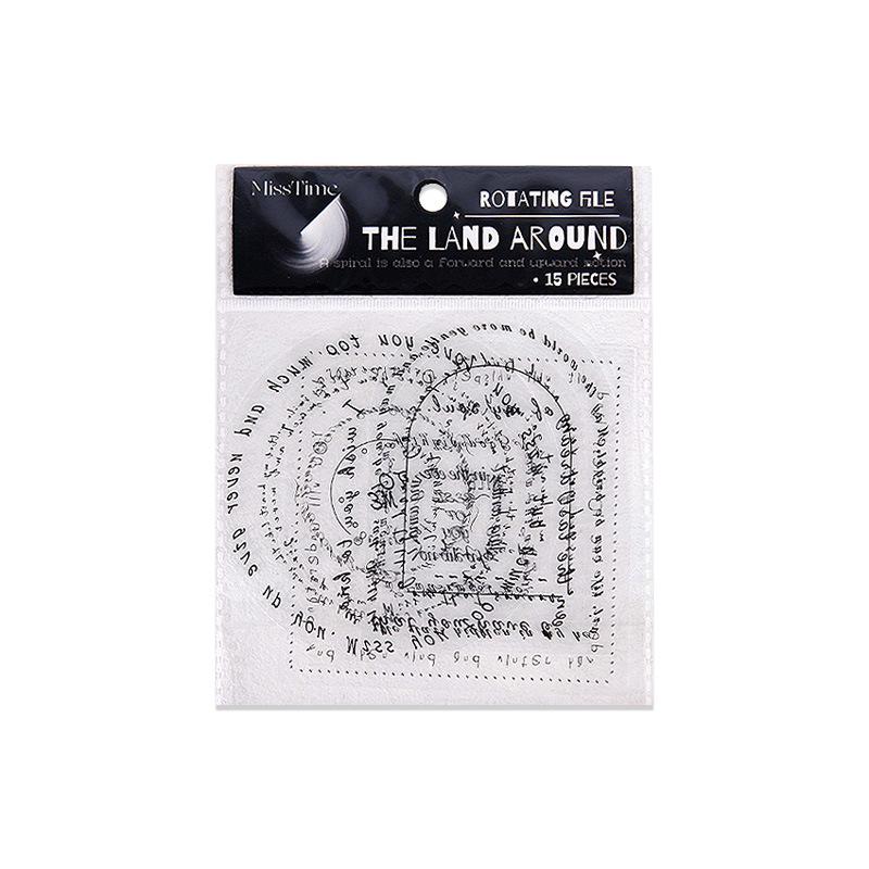 PET STICKERS: 15 pcs Basic Shapes