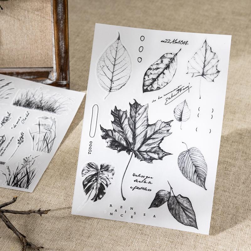 RUB-ON. Transfer Stickers: Plant Serie