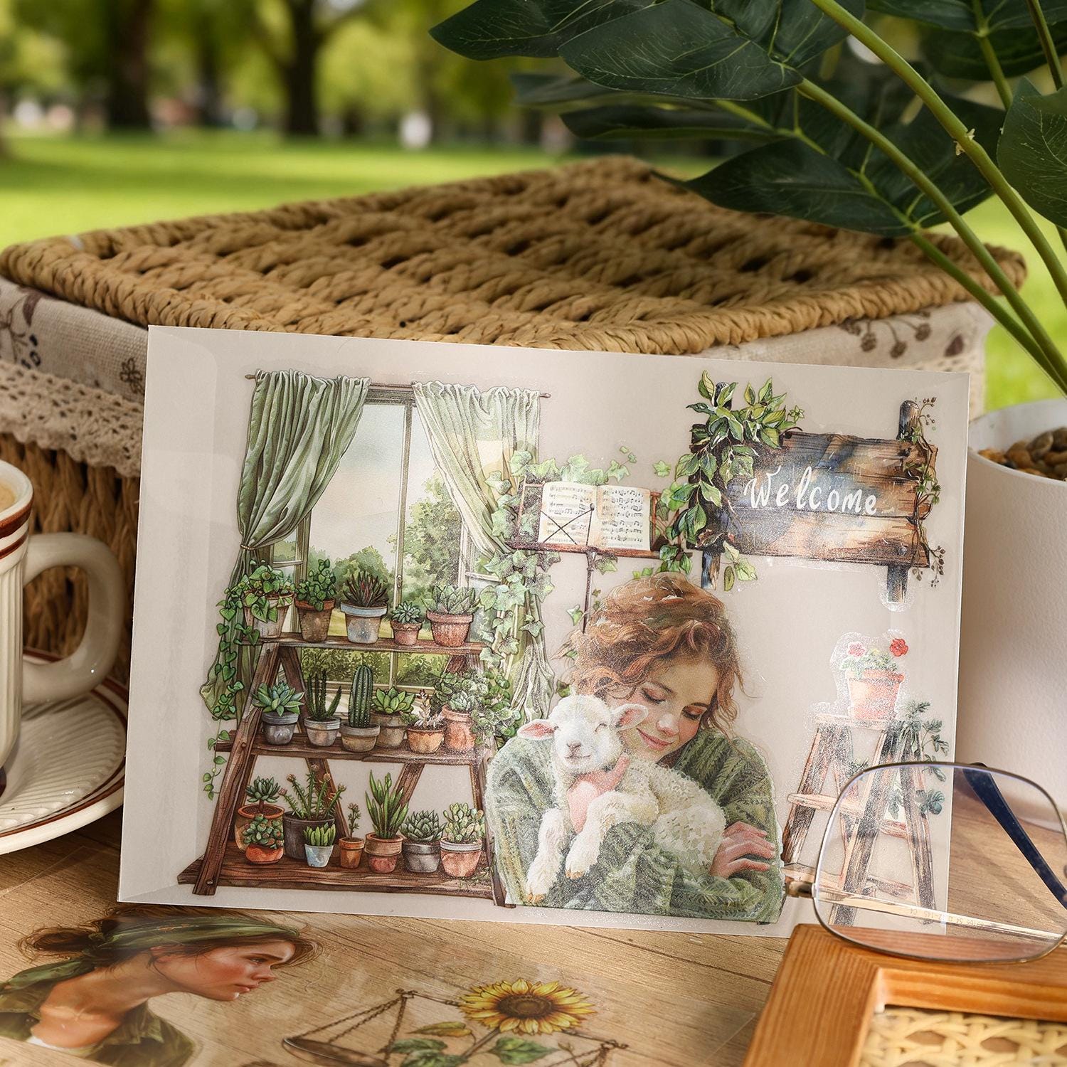 Sticker BOOK: Four Seasons, 20 sheets
