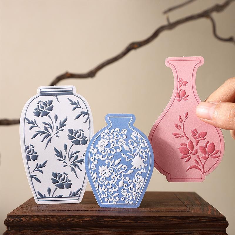 STICKER PACK: Vases, 20 pcs