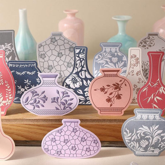 STICKER PACK: Vases, 20 pcs