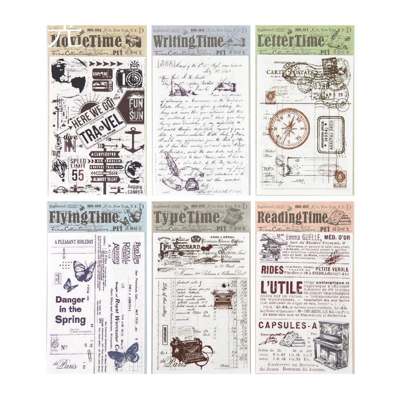 RUB-ON. Transfer Stickers: Manuscript Series (2 pcs)