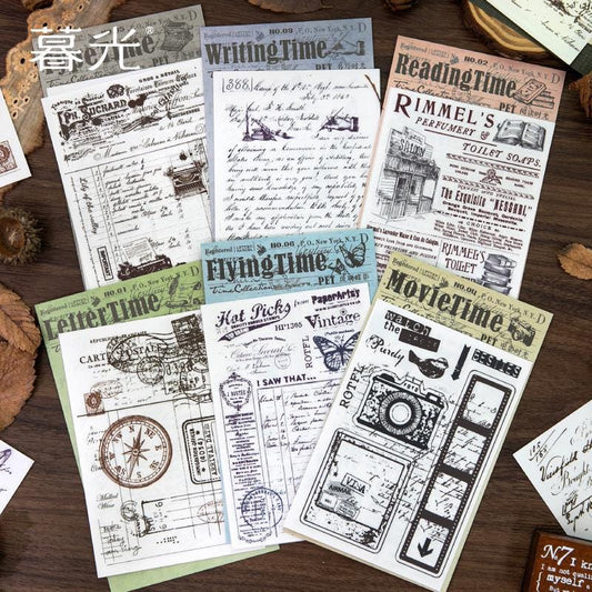 RUB-ON. Transfer Stickers: Manuscript Series (2 pcs)